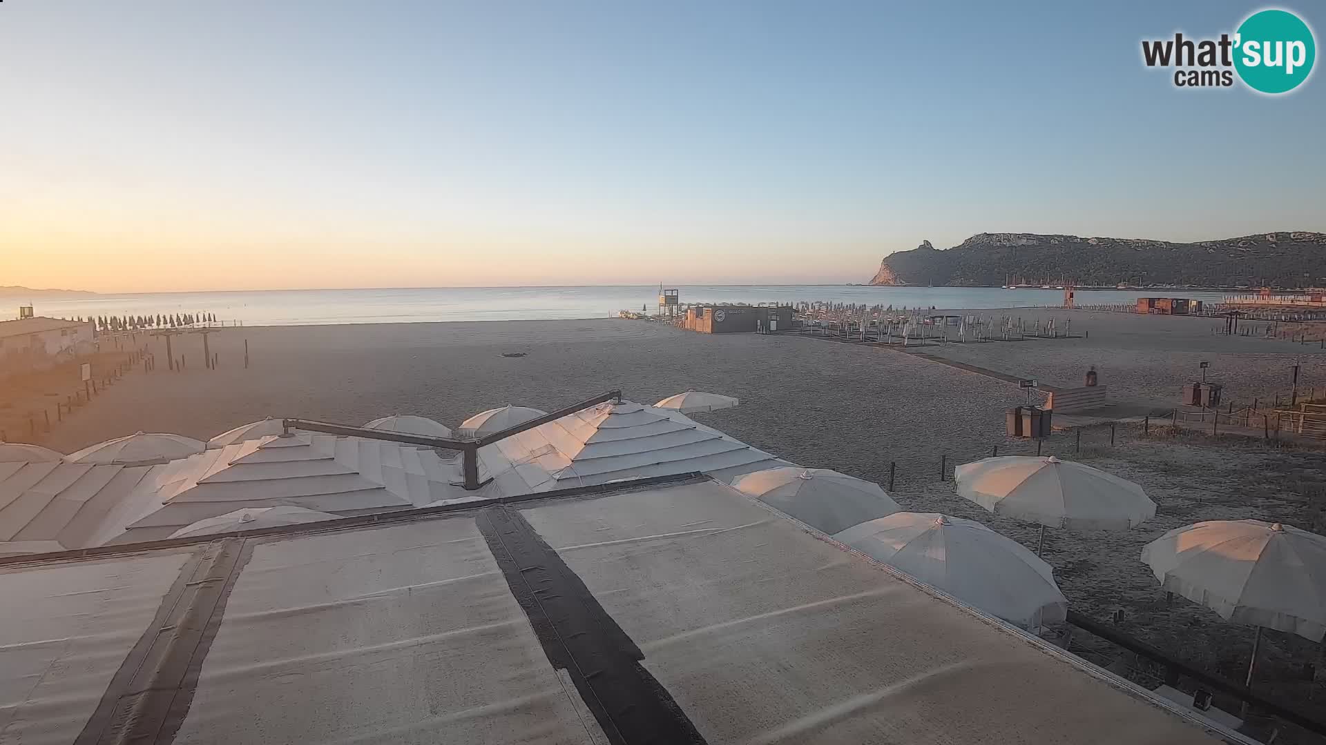 Webcam playa de Poetto | Cagliari | Cerdeña