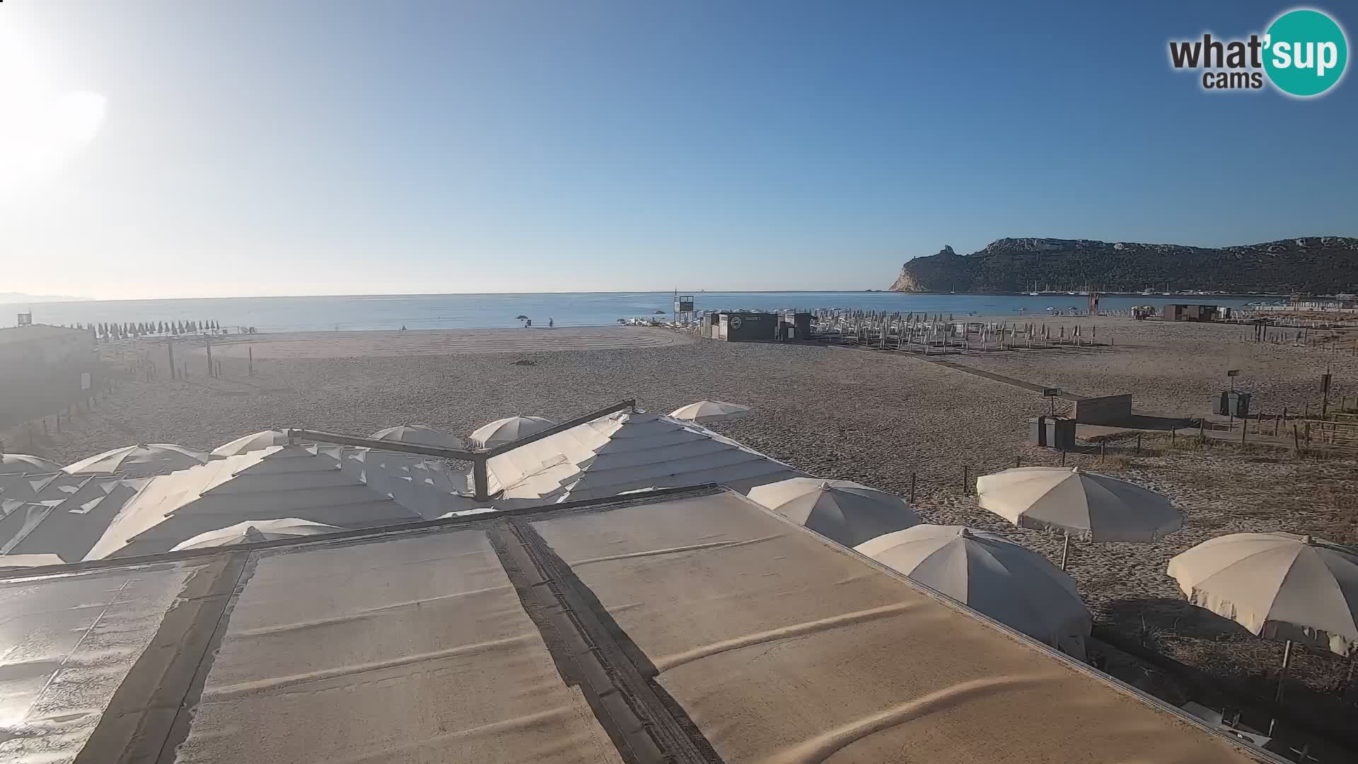 Poetto beach webcam | Cagliari | Sardinia