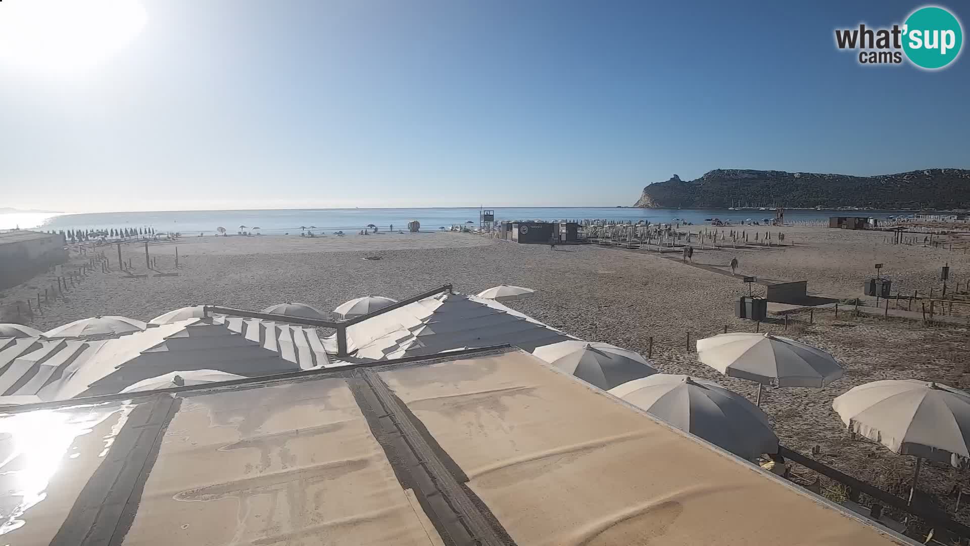 Webcam playa de Poetto | Cagliari | Cerdeña
