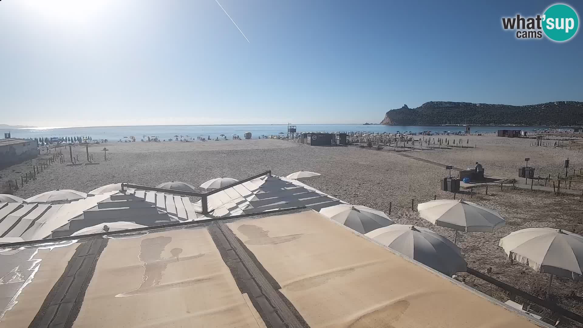Poetto Strand Webcam | Cagliari | Sardinien