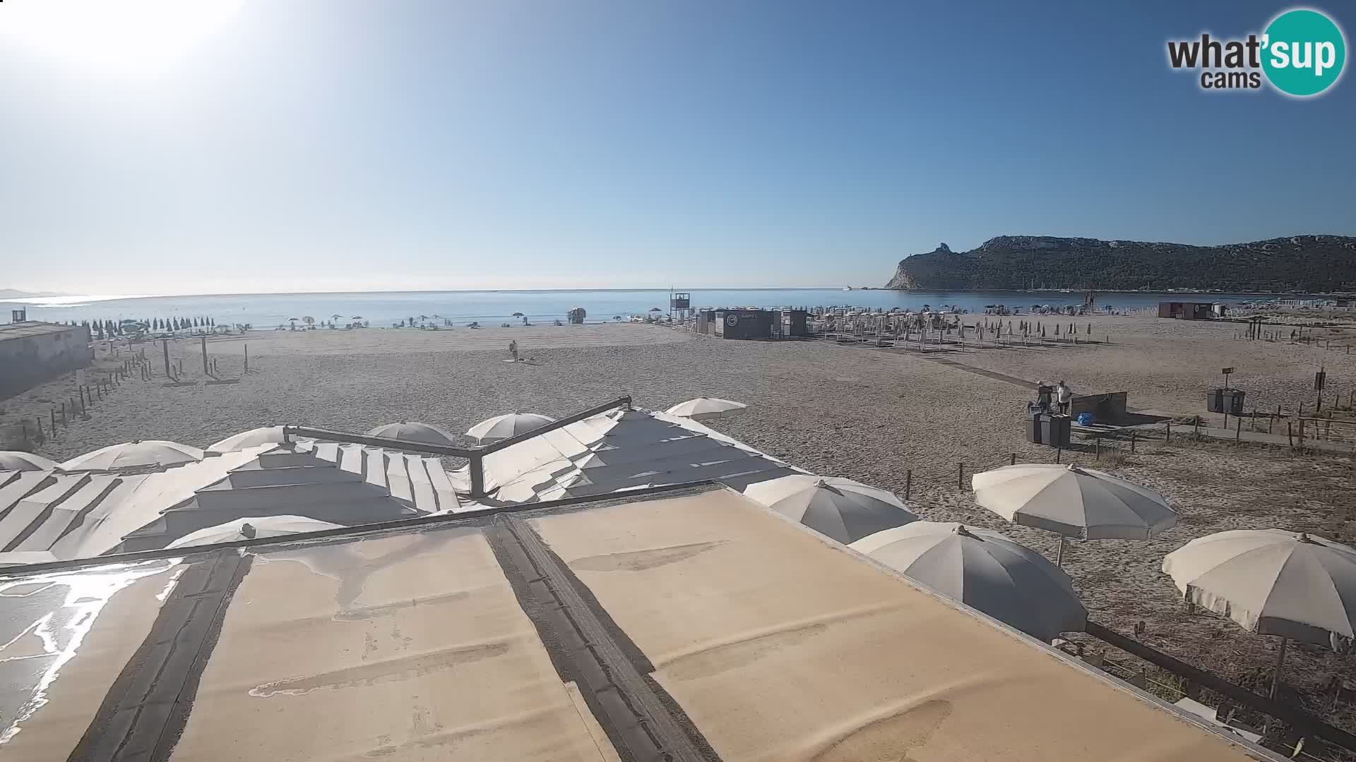 Poetto beach webcam | Cagliari | Sardinia