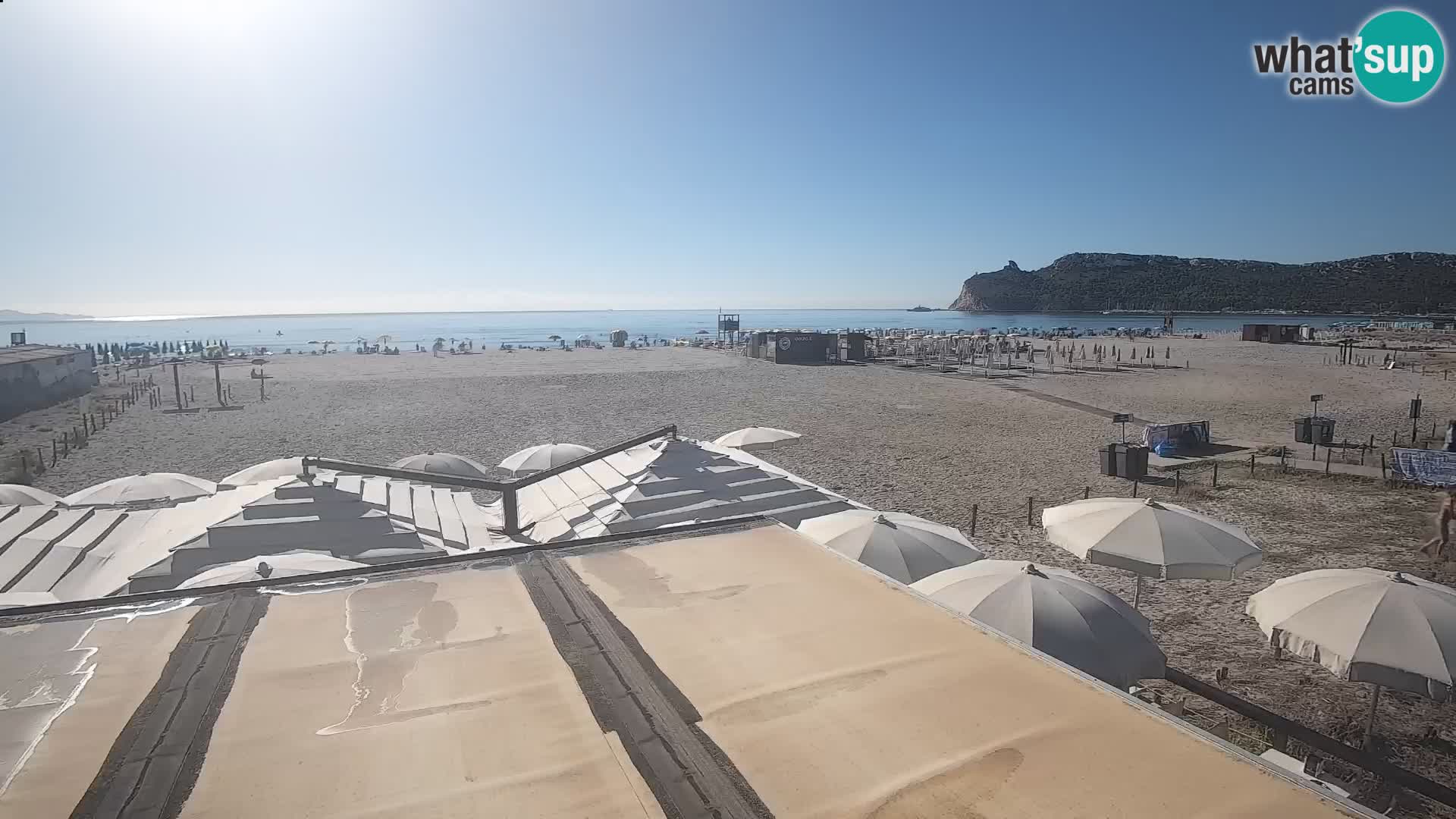Webcam playa de Poetto | Cagliari | Cerdeña