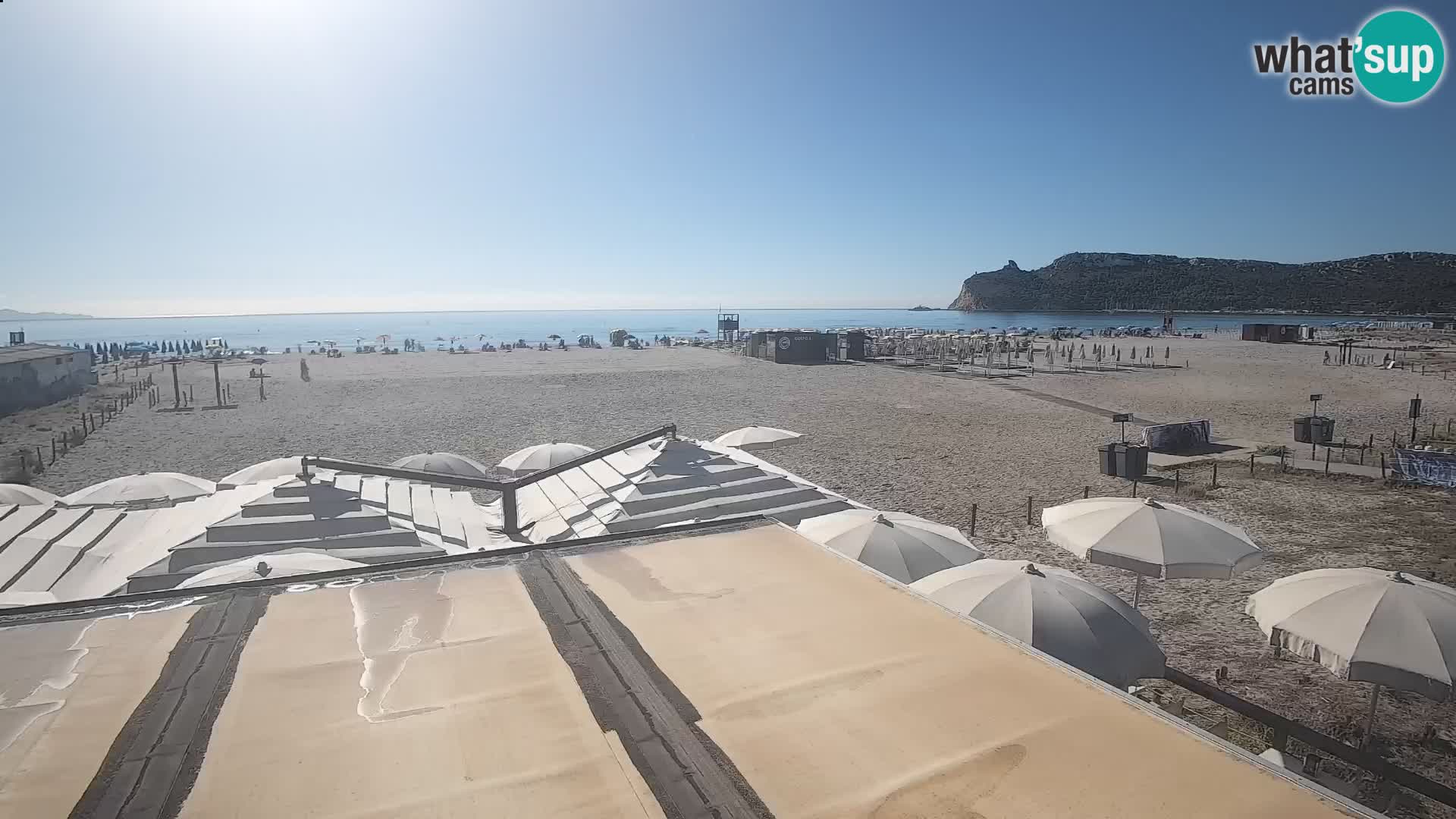 Webcam spiaggia del Poetto | Cagliari | Sardegna