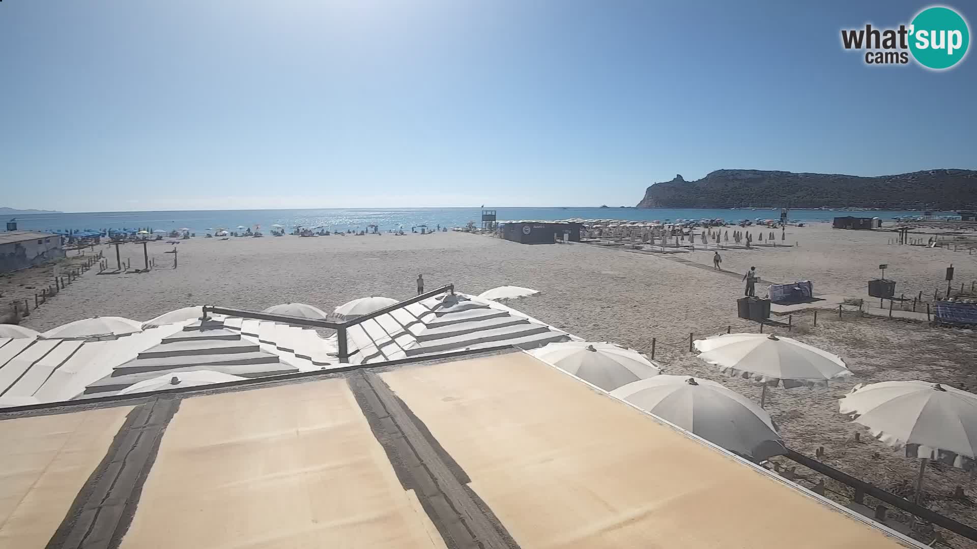 Webcam spiaggia del Poetto | Cagliari | Sardegna