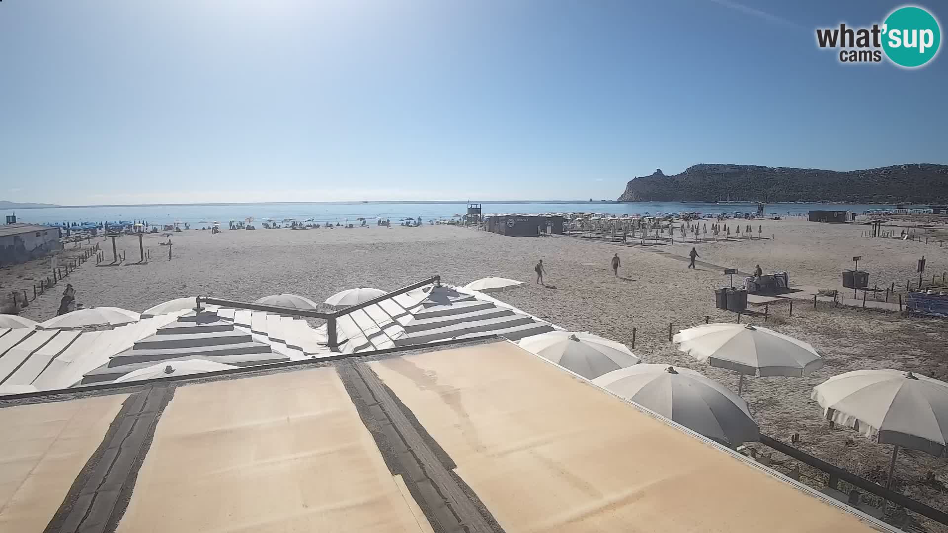 Poetto beach webcam | Cagliari | Sardinia