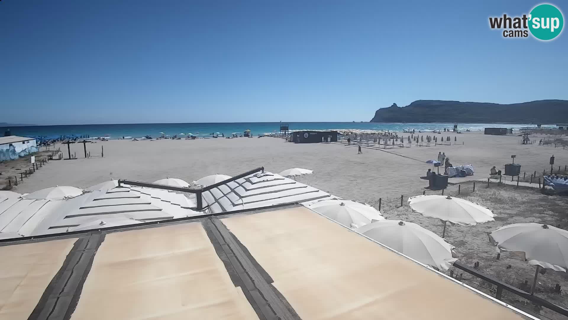 Poetto beach webcam | Cagliari | Sardinia