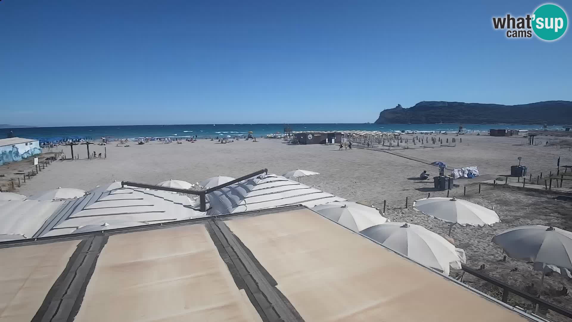 Poetto Strand Webcam | Cagliari | Sardinien