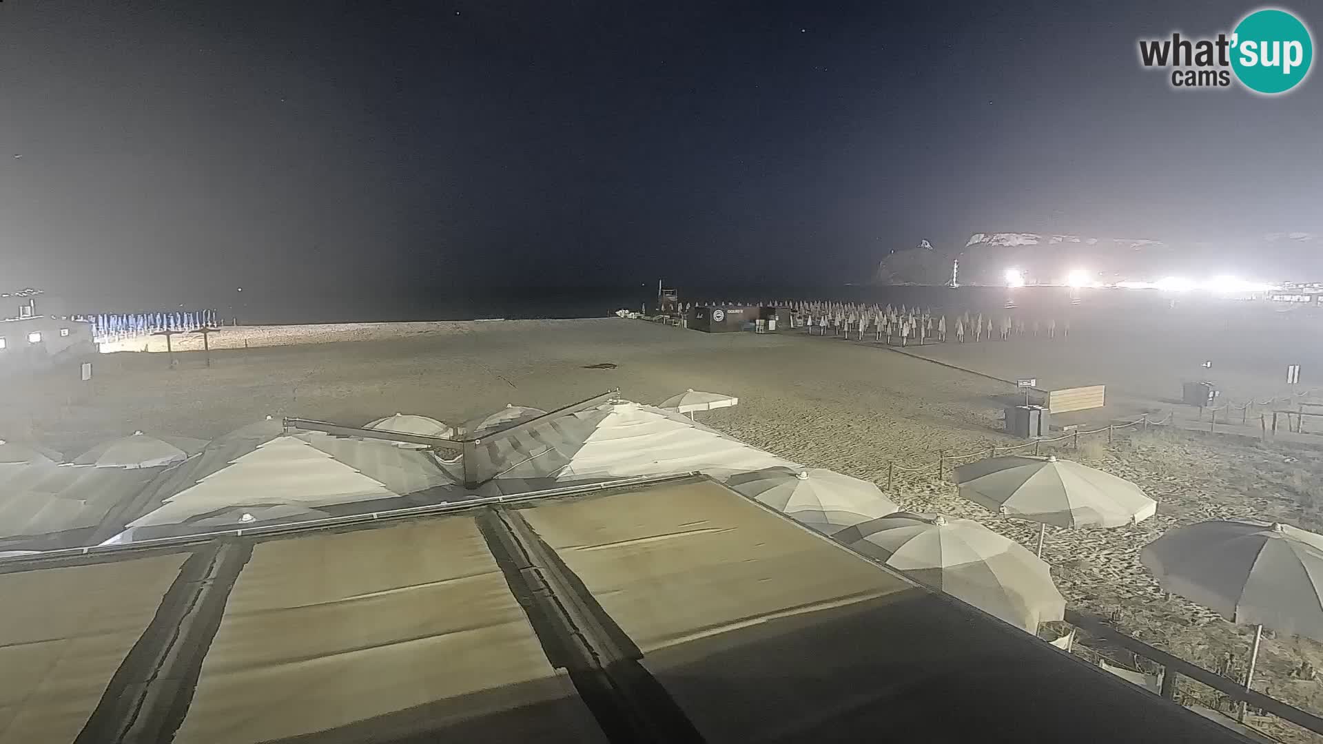 Poetto beach webcam | Cagliari | Sardinia