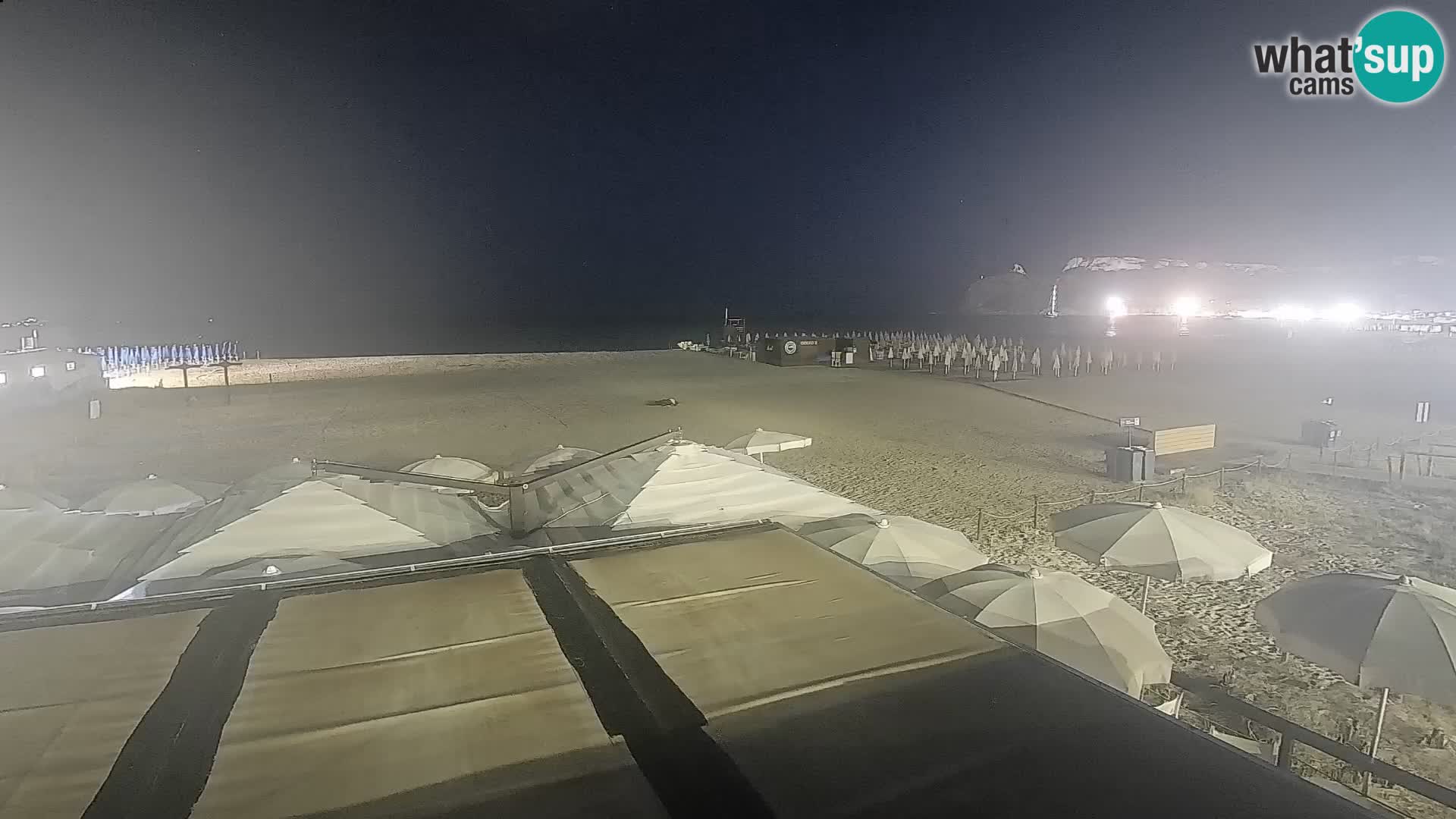 Poetto beach webcam | Cagliari | Sardinia