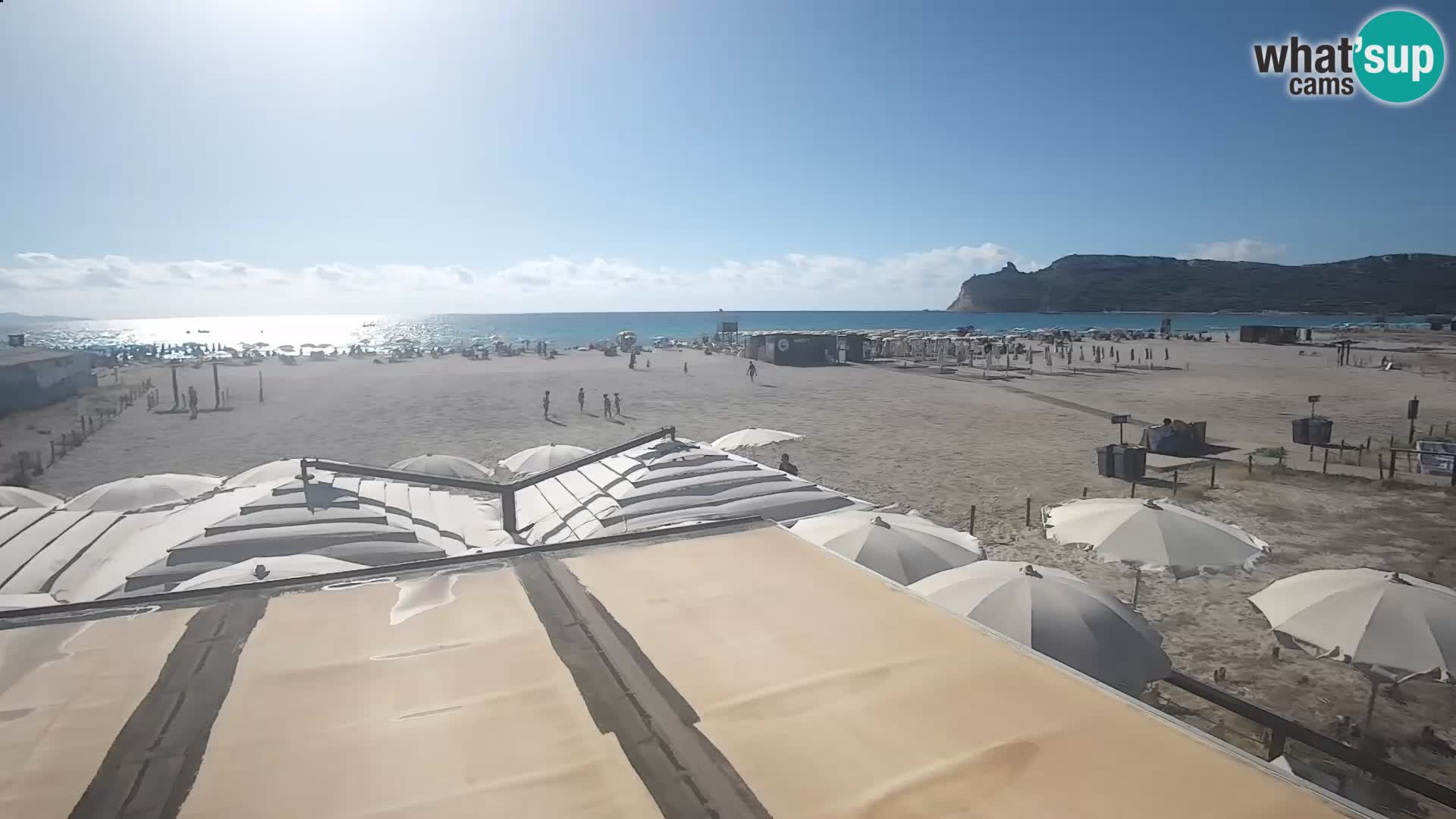 Poetto beach webcam | Cagliari | Sardinia