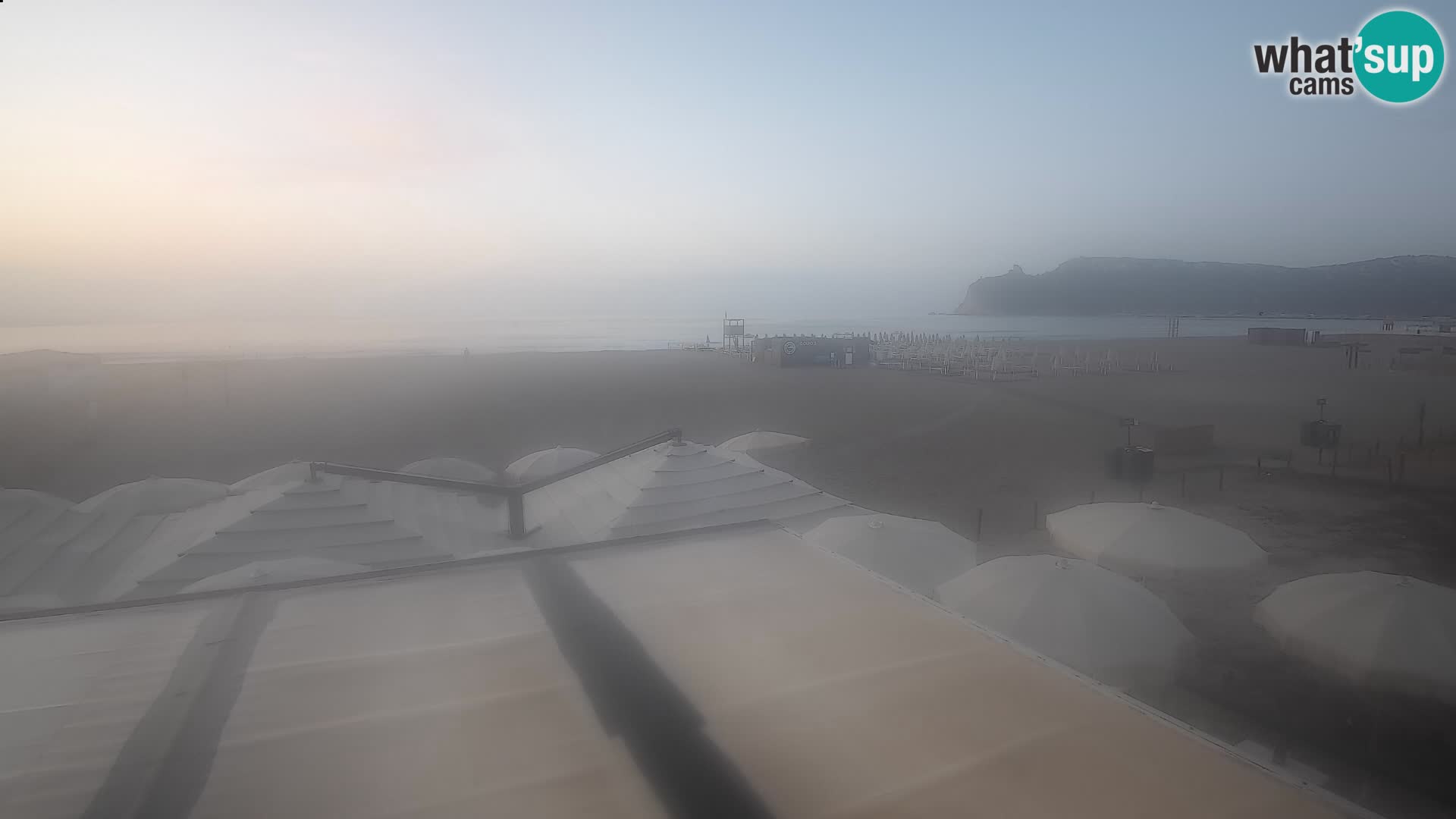 Webcam playa de Poetto | Cagliari | Cerdeña