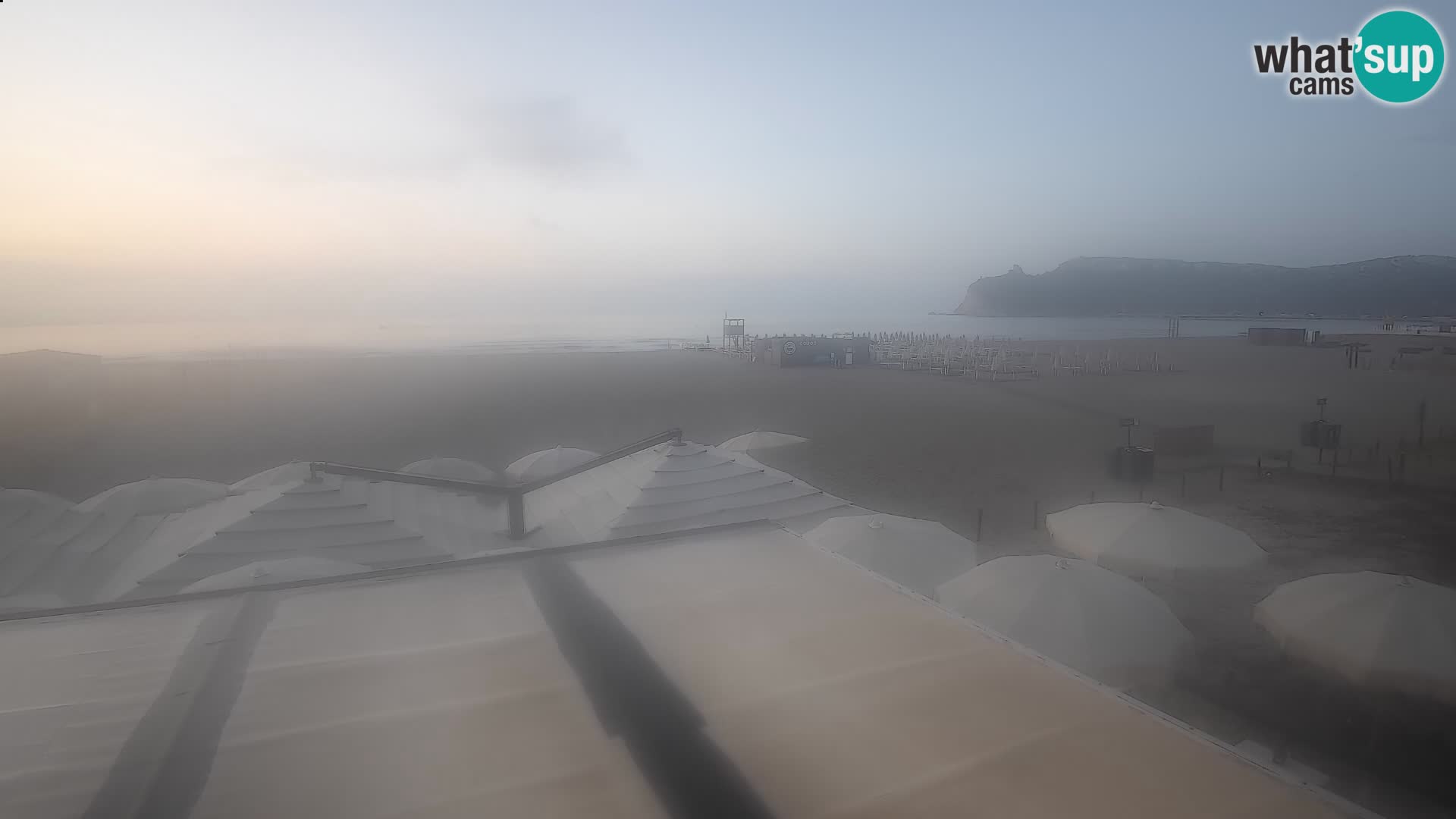 Poetto beach webcam | Cagliari | Sardinia