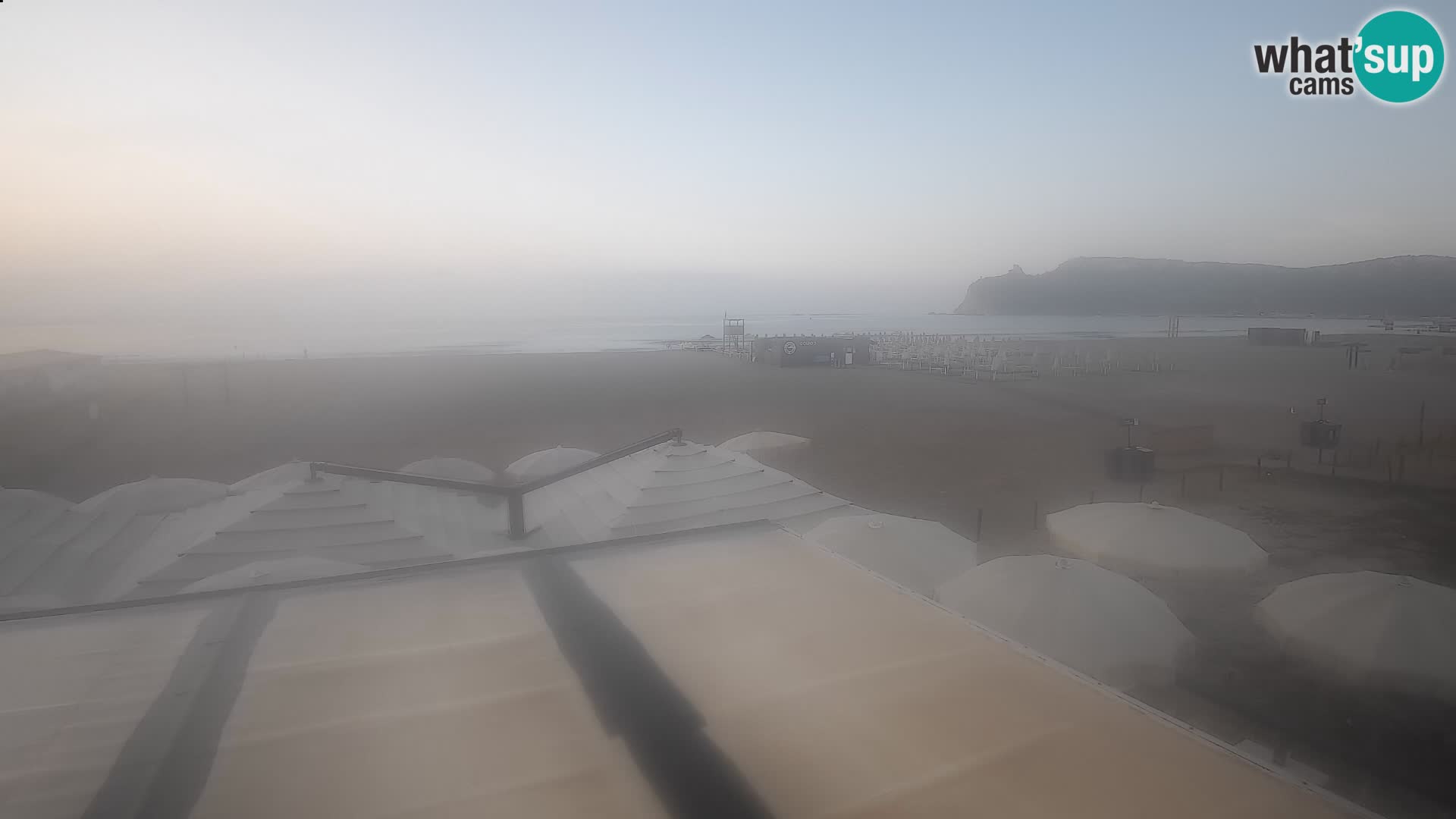 Poetto beach webcam | Cagliari | Sardinia
