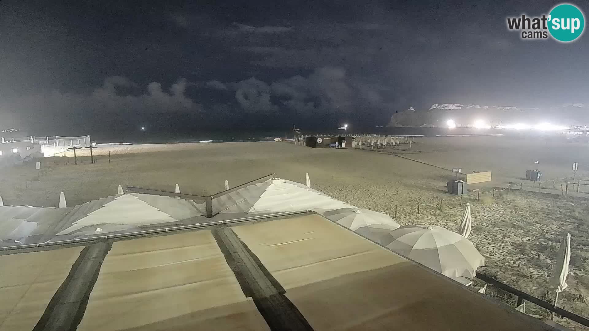 Poetto Strand Webcam | Cagliari | Sardinien