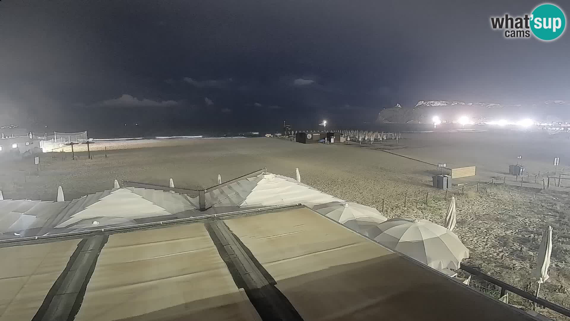 Poetto Strand Webcam | Cagliari | Sardinien
