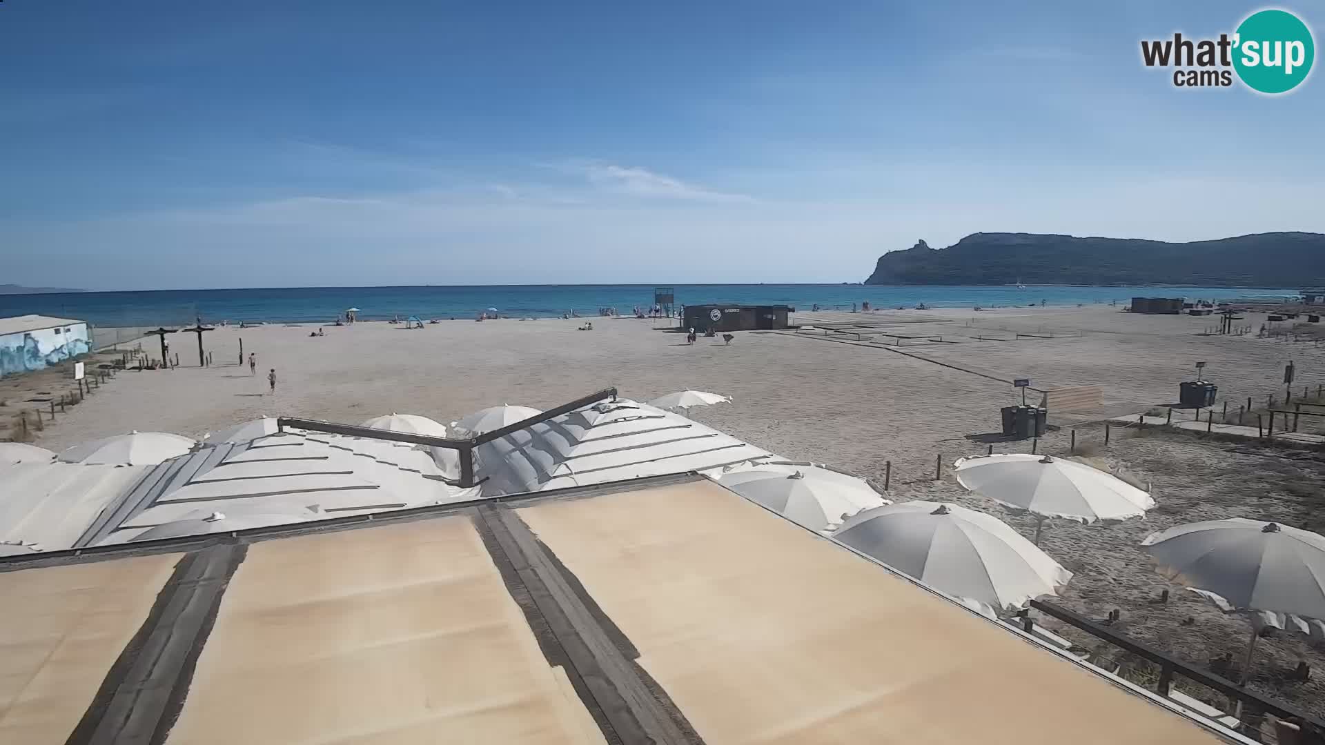 Poetto beach webcam | Cagliari | Sardinia