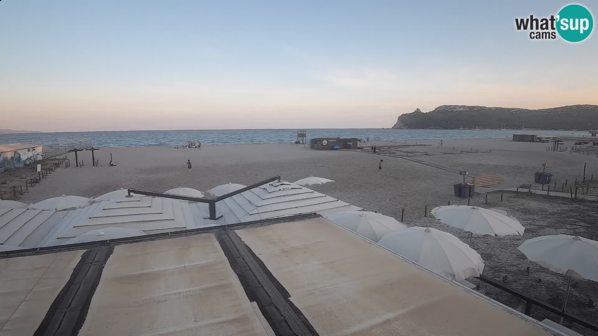 Poetto Strand Webcam | Cagliari | Sardinien