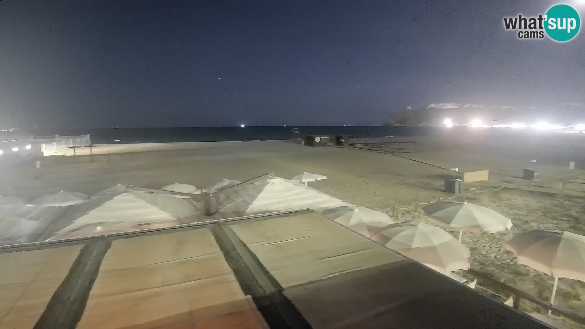 Webcam plage de Poetto | Cagliari | Sardaigne