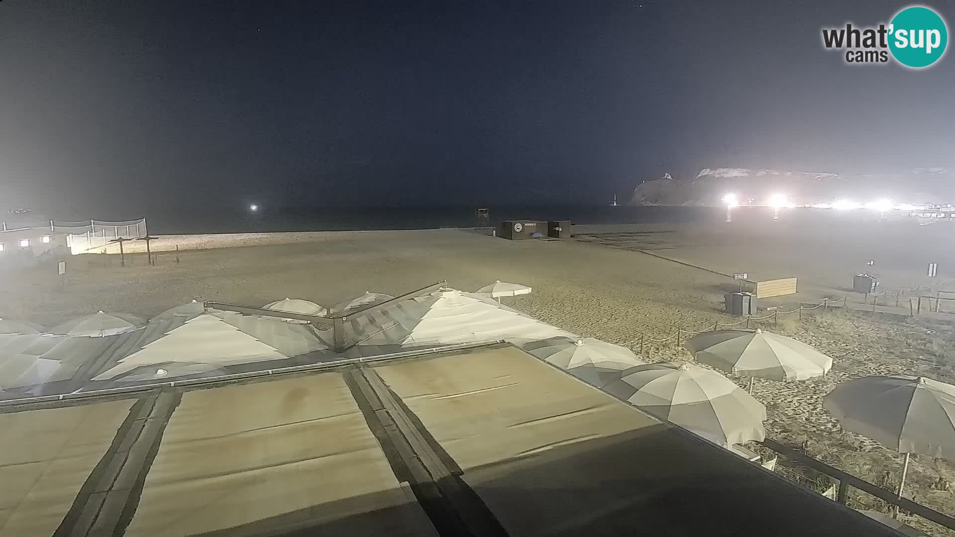 Poetto beach webcam | Cagliari | Sardinia