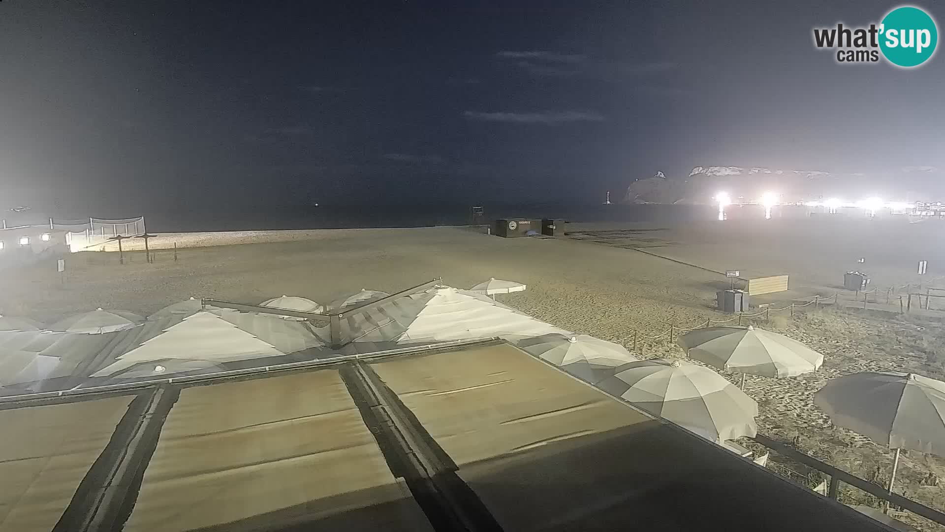 Poetto beach webcam | Cagliari | Sardinia