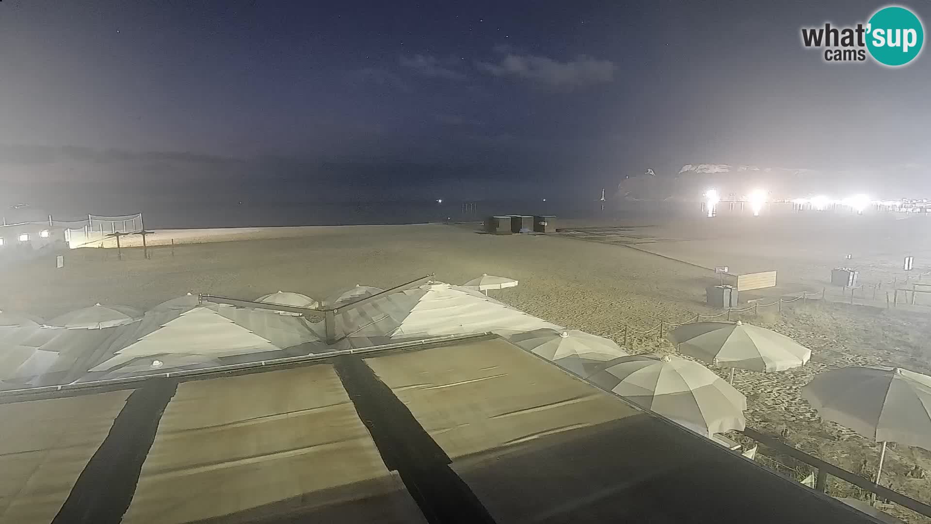 Poetto beach webcam | Cagliari | Sardinia