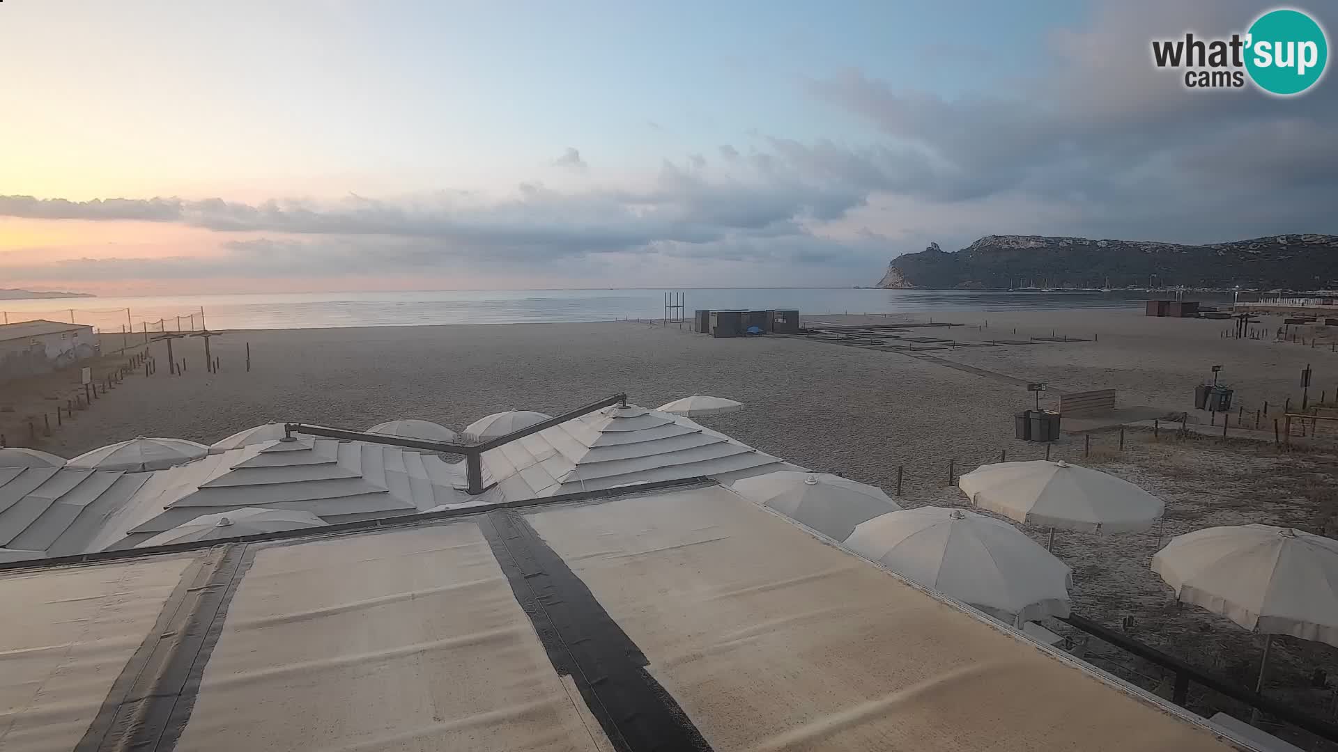 Poetto Strand Webcam | Cagliari | Sardinien