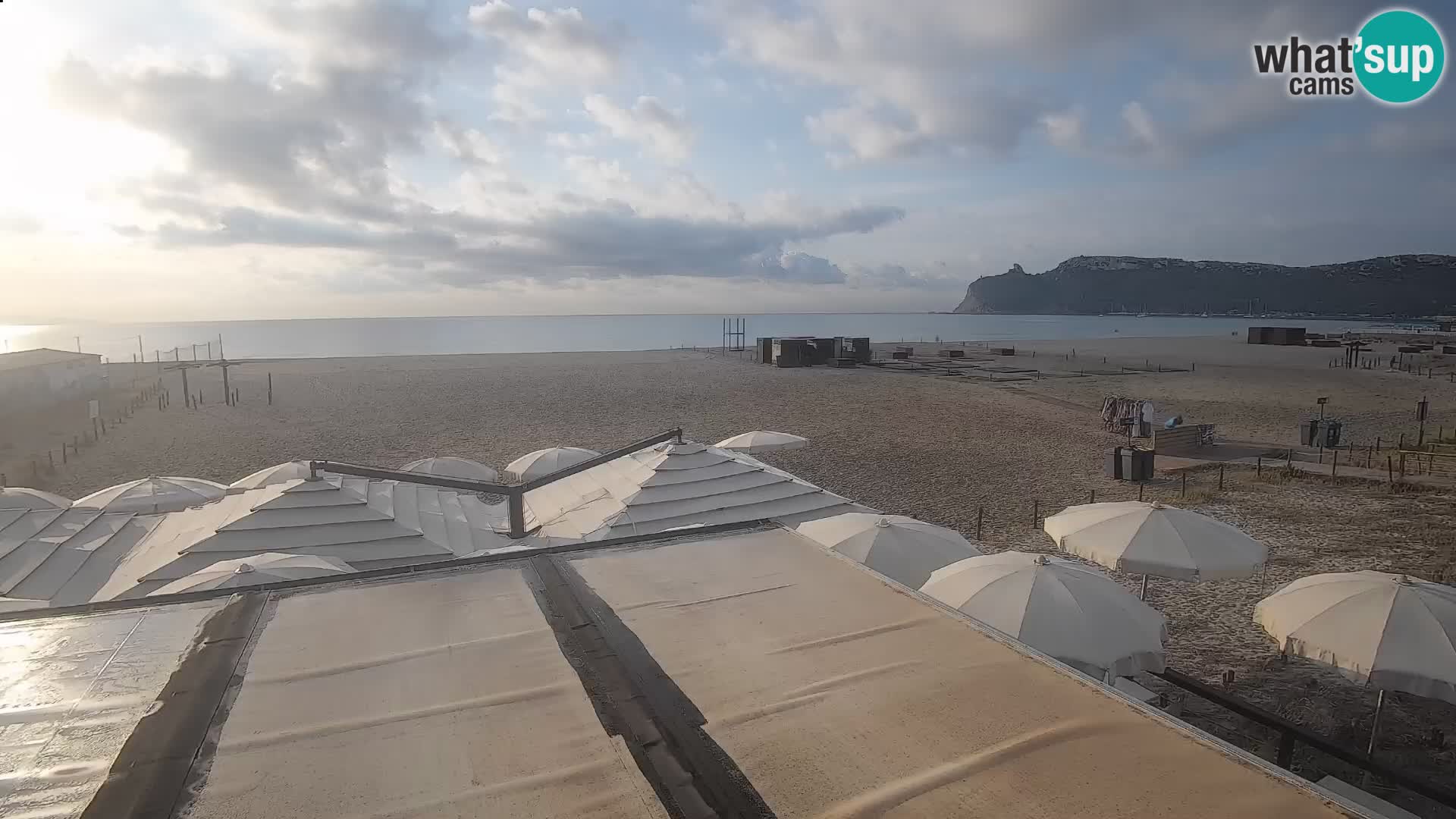 Poetto Strand Webcam | Cagliari | Sardinien