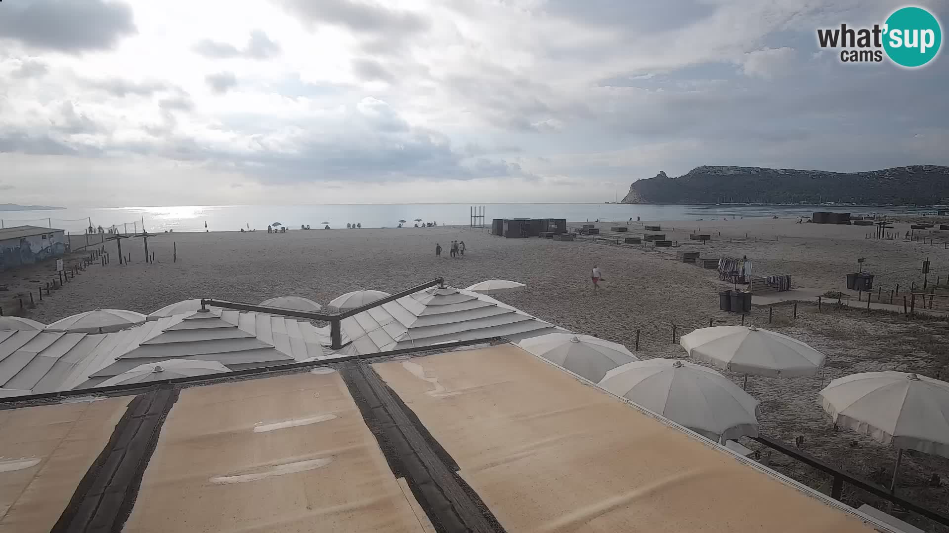 Poetto Strand Webcam | Cagliari | Sardinien