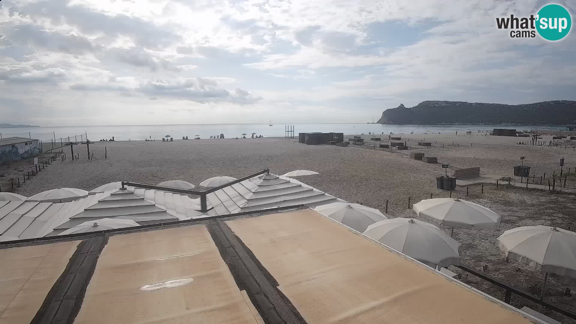 Poetto Strand Webcam | Cagliari | Sardinien