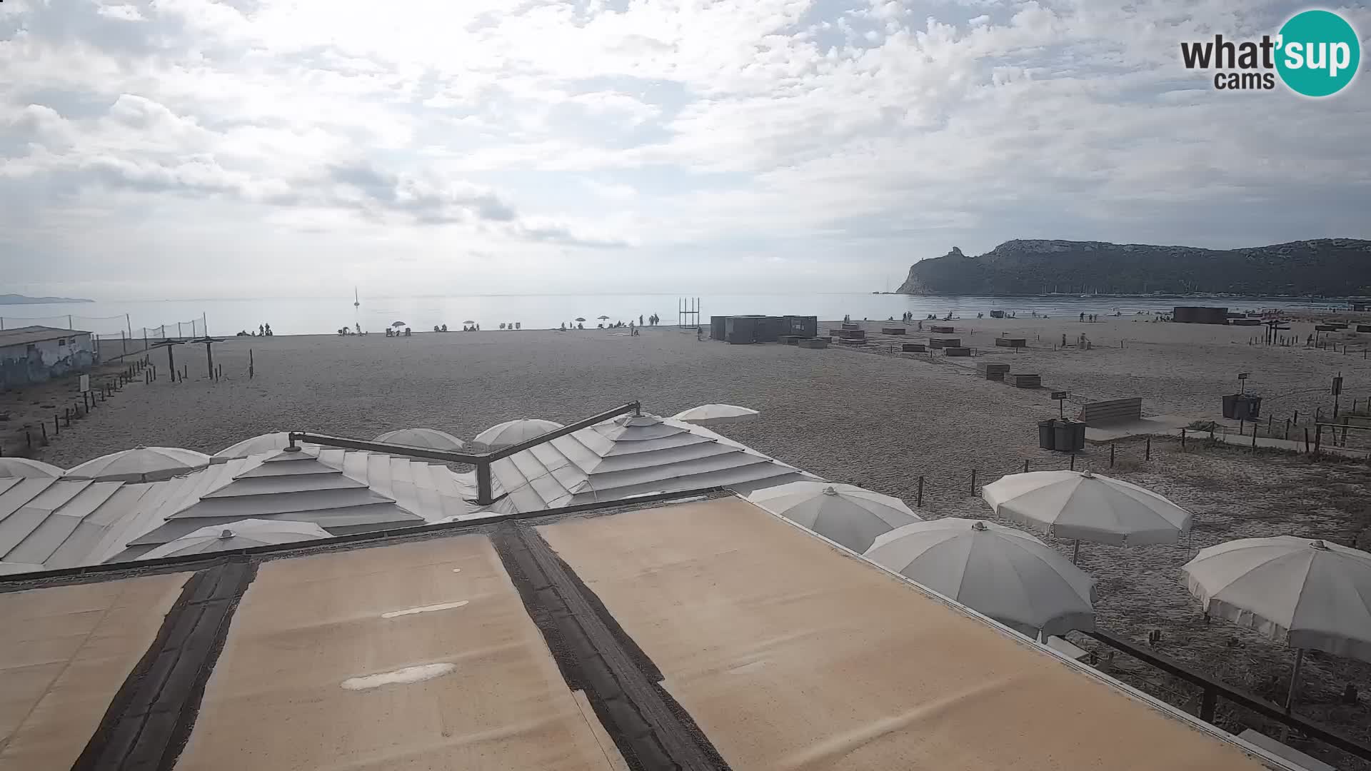 Poetto Strand Webcam | Cagliari | Sardinien