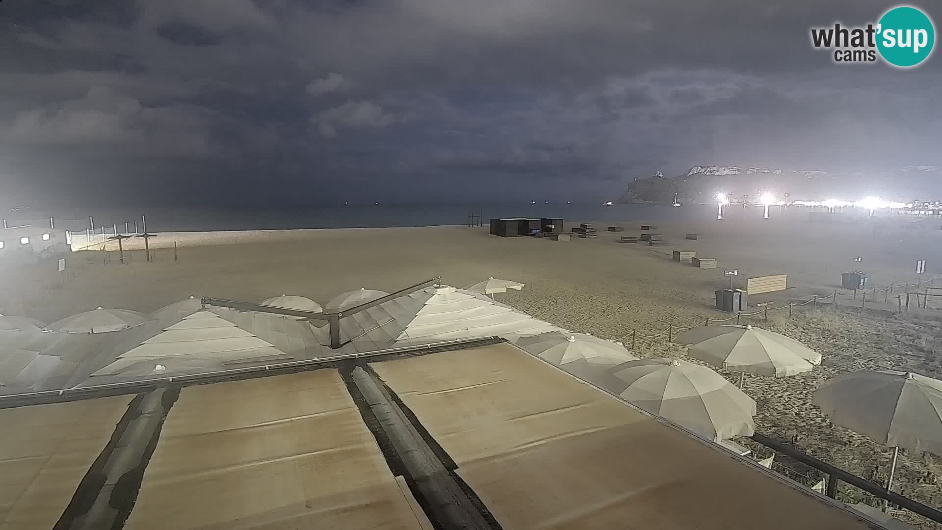 Poetto beach webcam | Cagliari | Sardinia