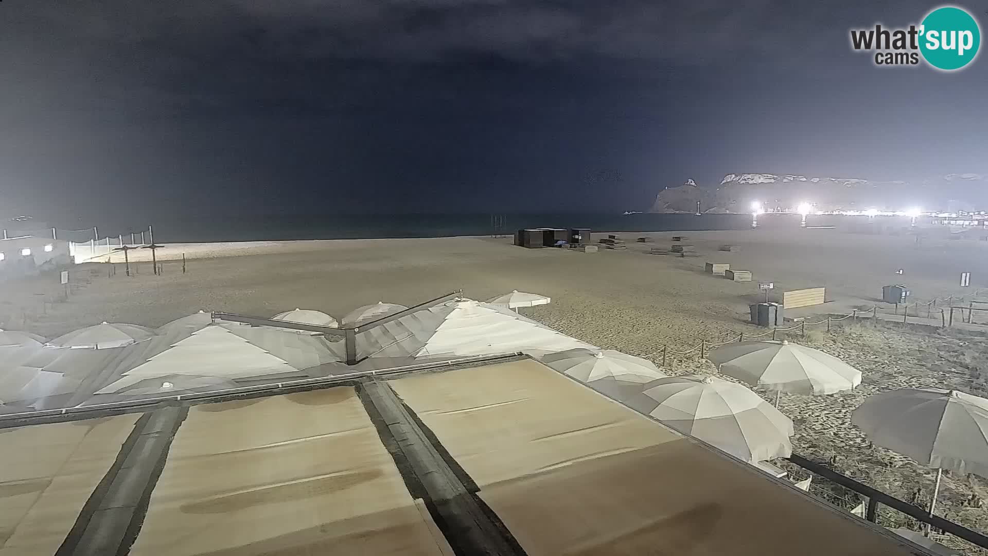Poetto beach webcam | Cagliari | Sardinia