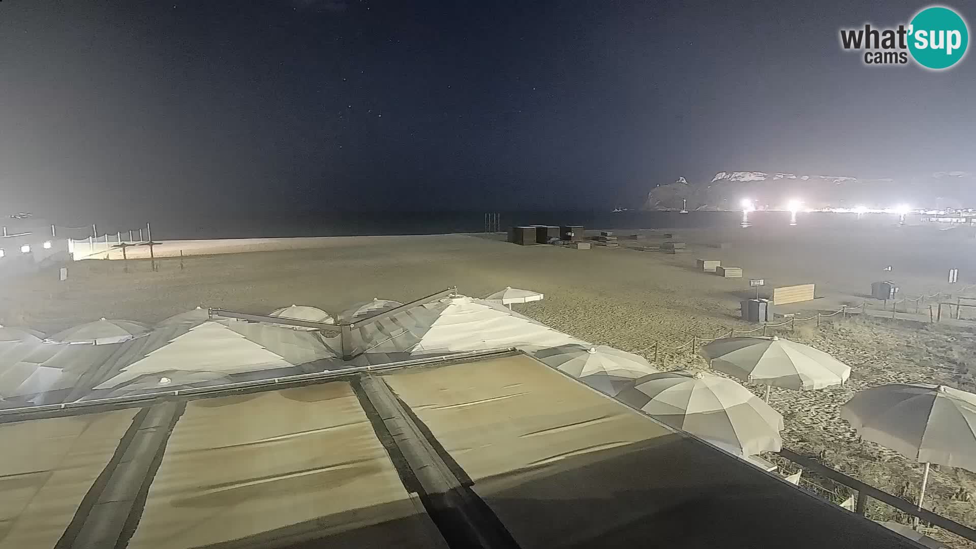 Poetto beach webcam | Cagliari | Sardinia
