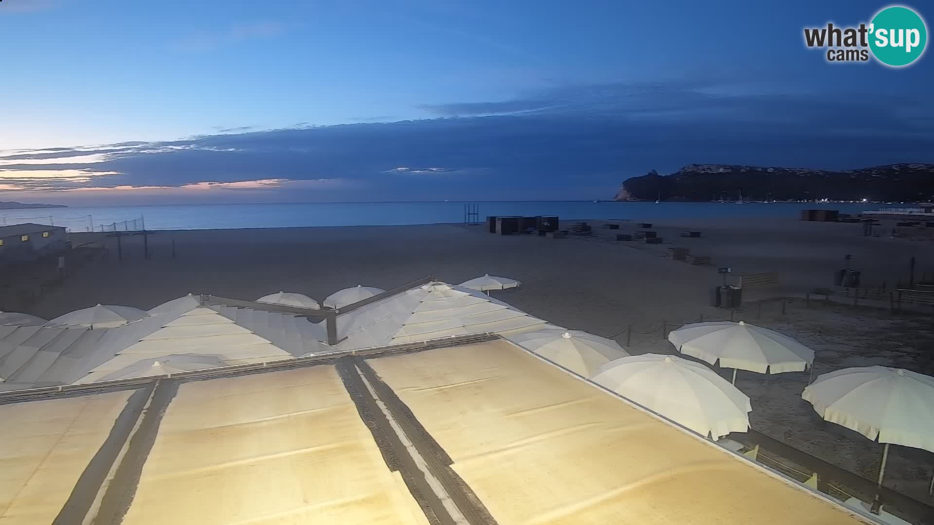 Webcam playa de Poetto | Cagliari | Cerdeña