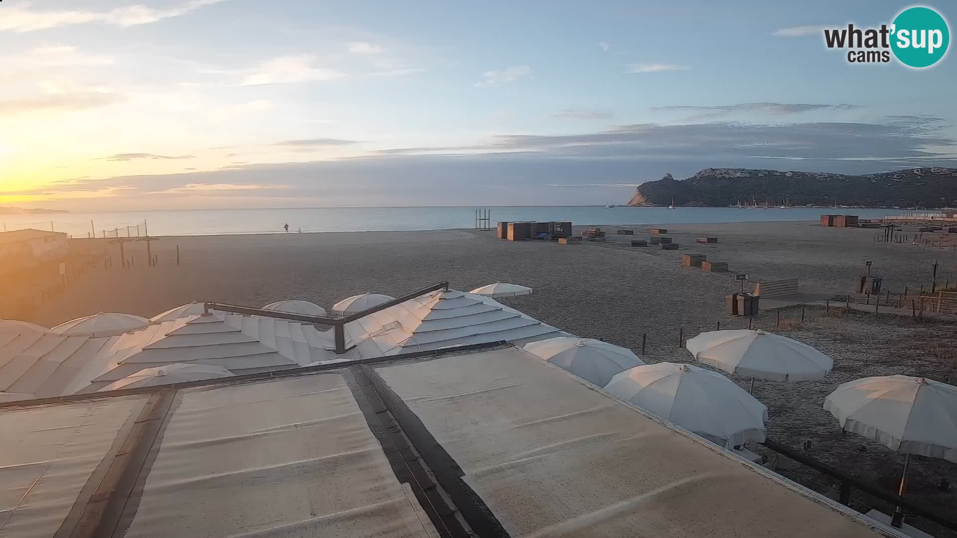Webcam playa de Poetto | Cagliari | Cerdeña