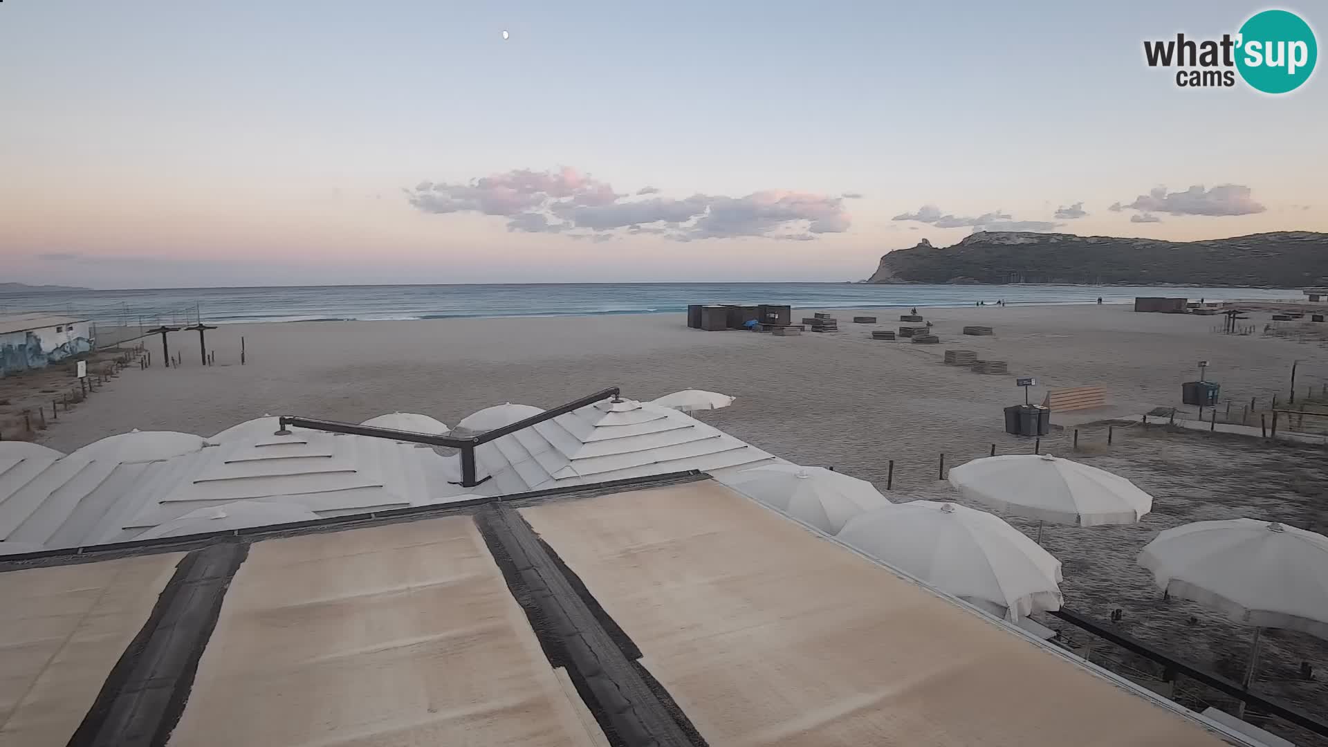Poetto beach webcam | Cagliari | Sardinia