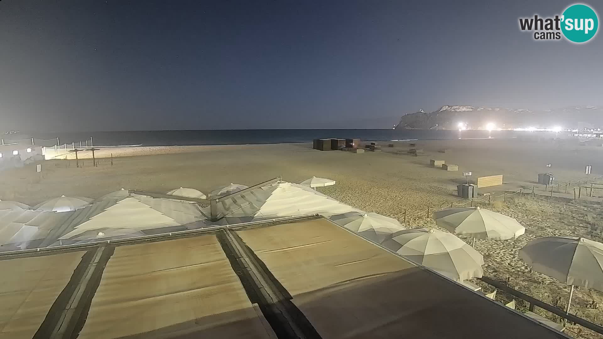 Webcam spiaggia del Poetto | Cagliari | Sardegna