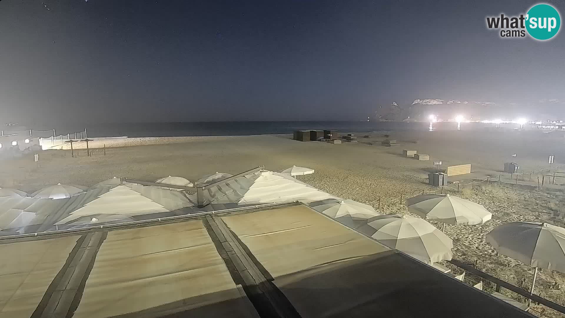 Poetto beach webcam | Cagliari | Sardinia