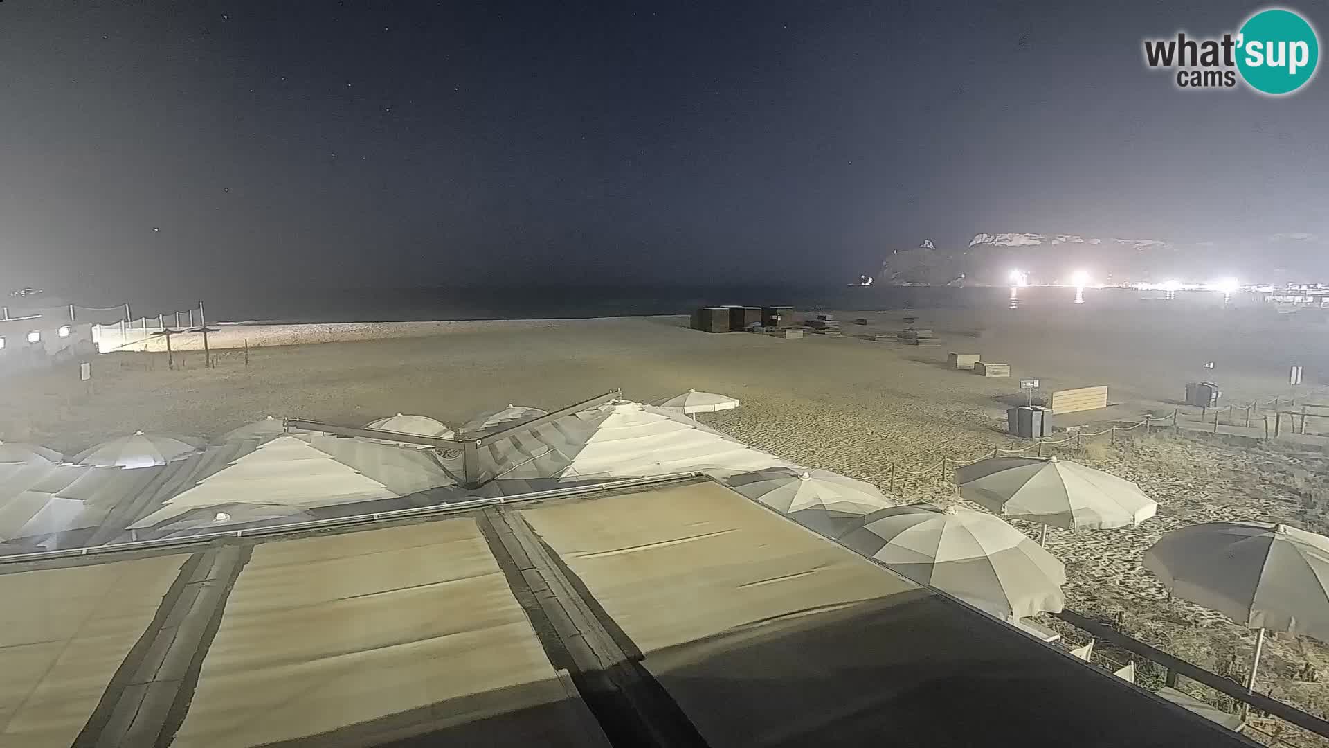 Poetto beach webcam | Cagliari | Sardinia