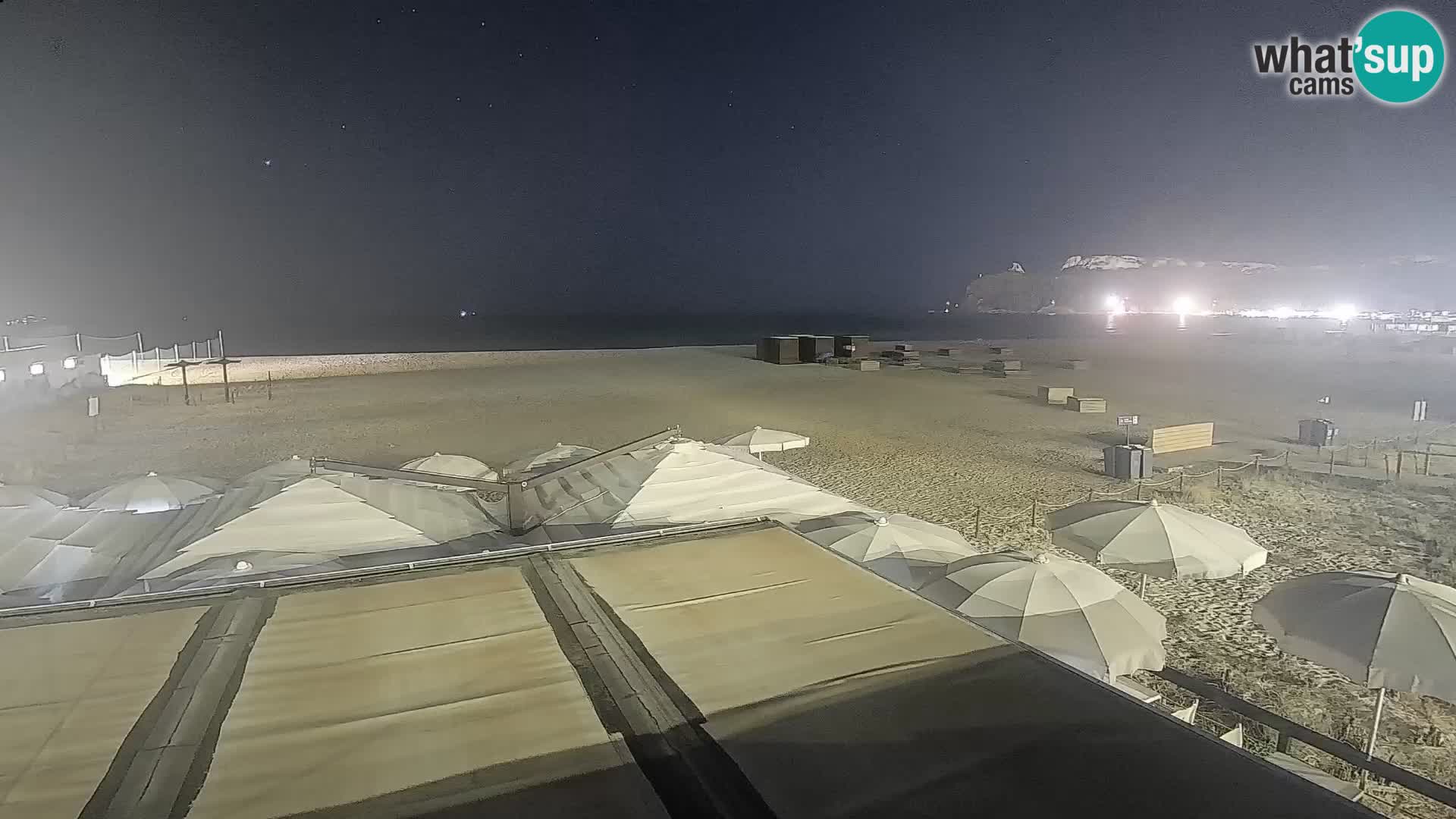 Poetto Strand Webcam | Cagliari | Sardinien
