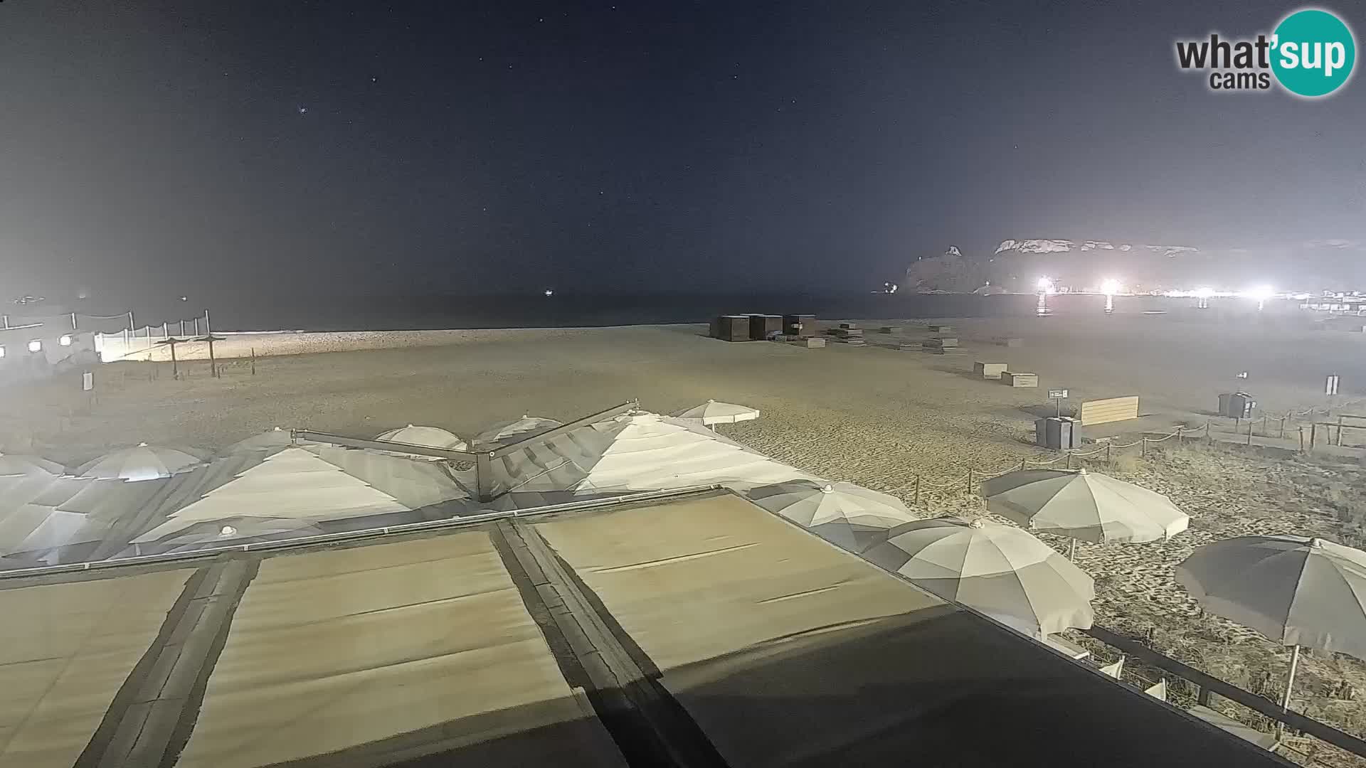Poetto Strand Webcam | Cagliari | Sardinien