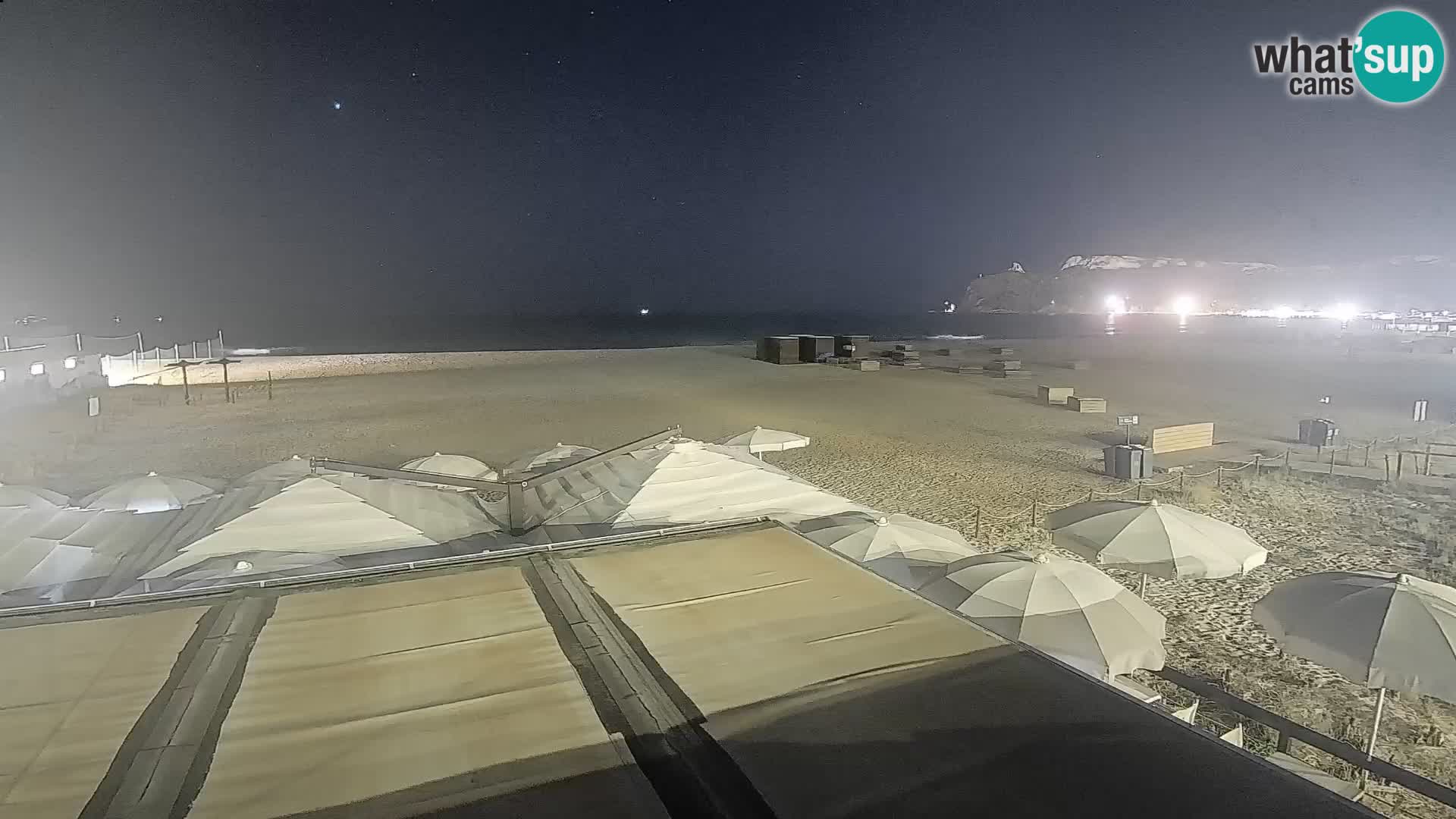 Poetto beach webcam | Cagliari | Sardinia