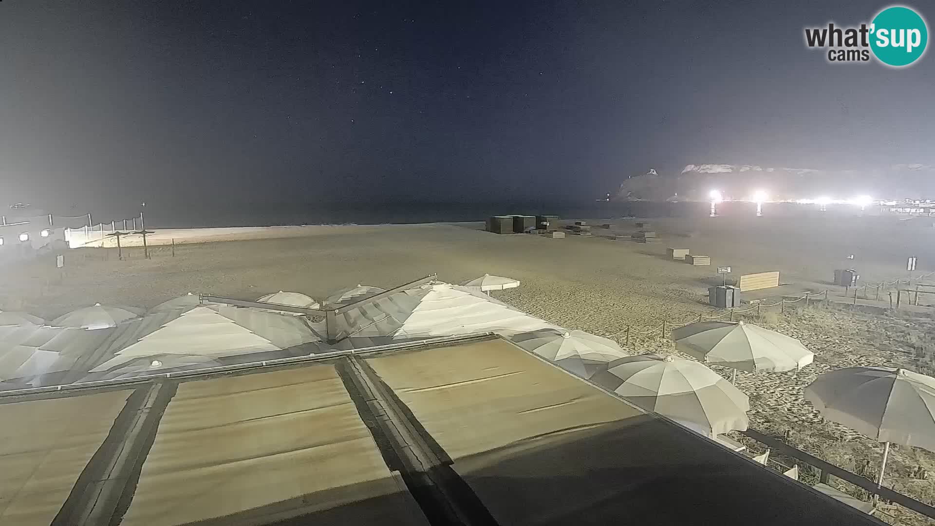 Poetto Strand Webcam | Cagliari | Sardinien