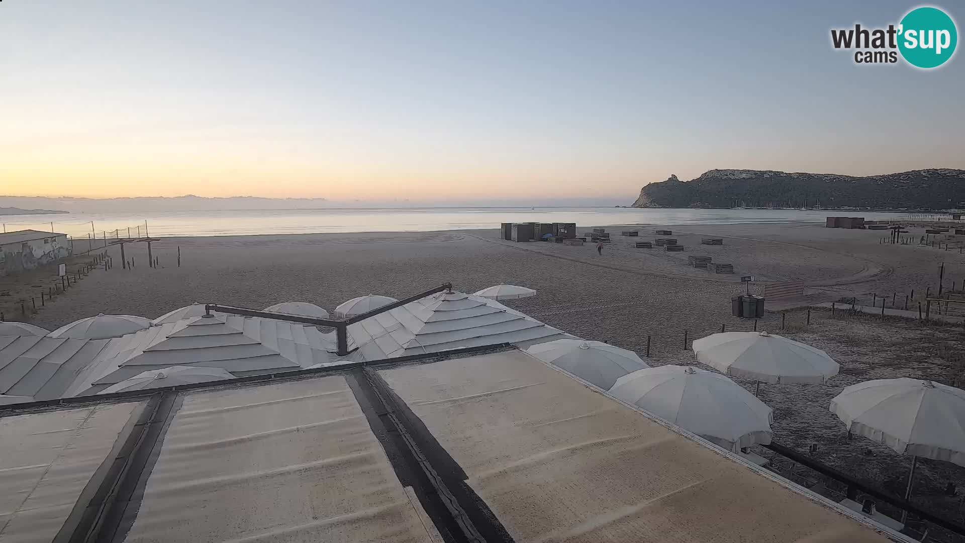 Poetto Strand Webcam | Cagliari | Sardinien