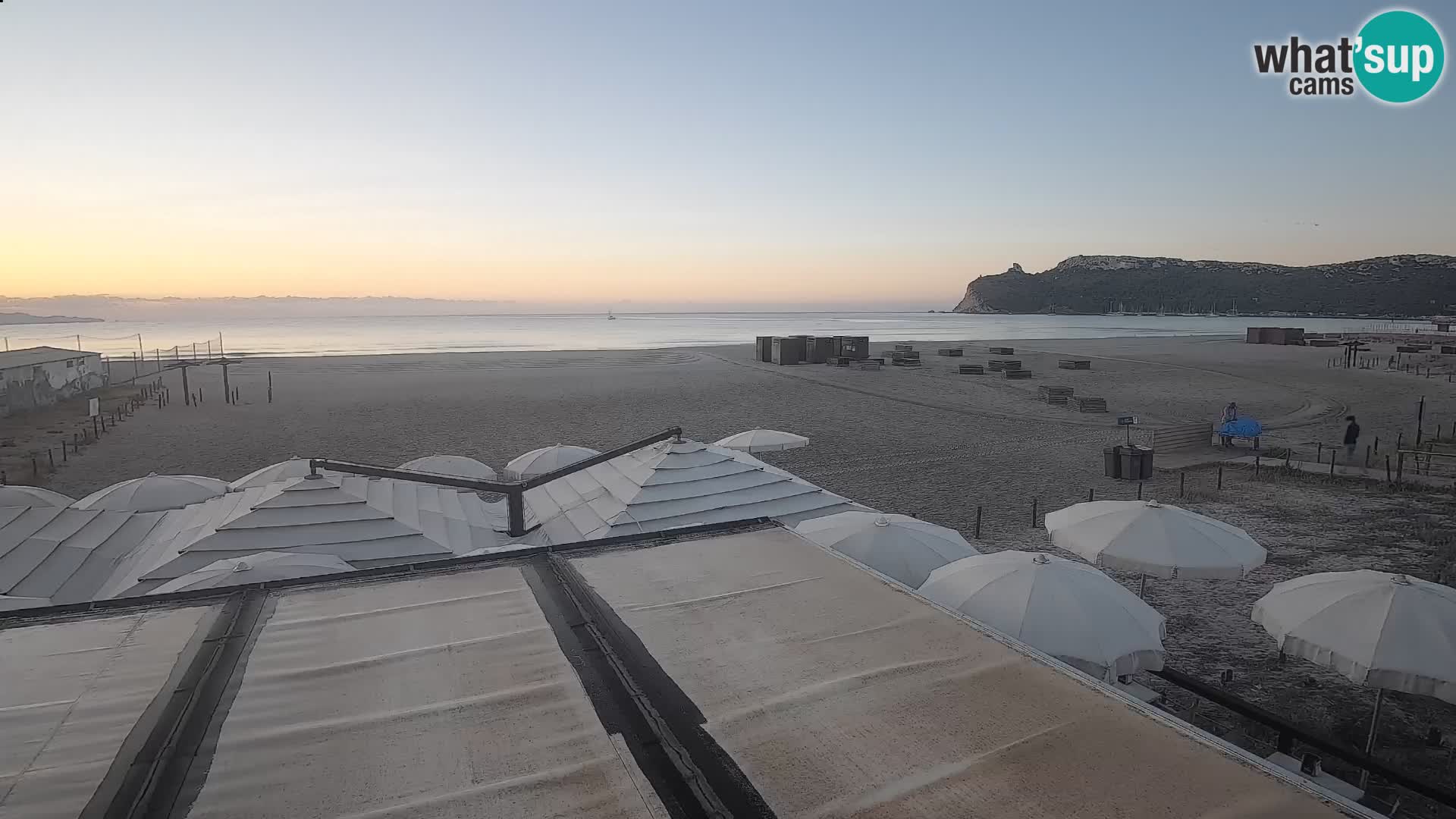 Webcam plage de Poetto | Cagliari | Sardaigne