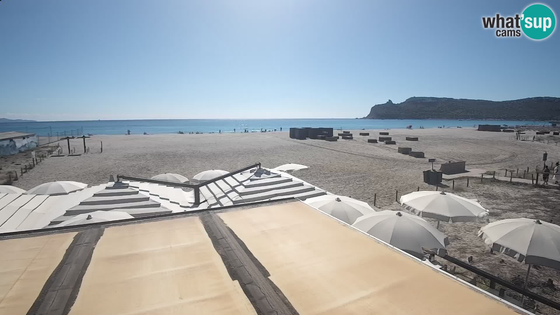 Poetto Strand Webcam | Cagliari | Sardinien