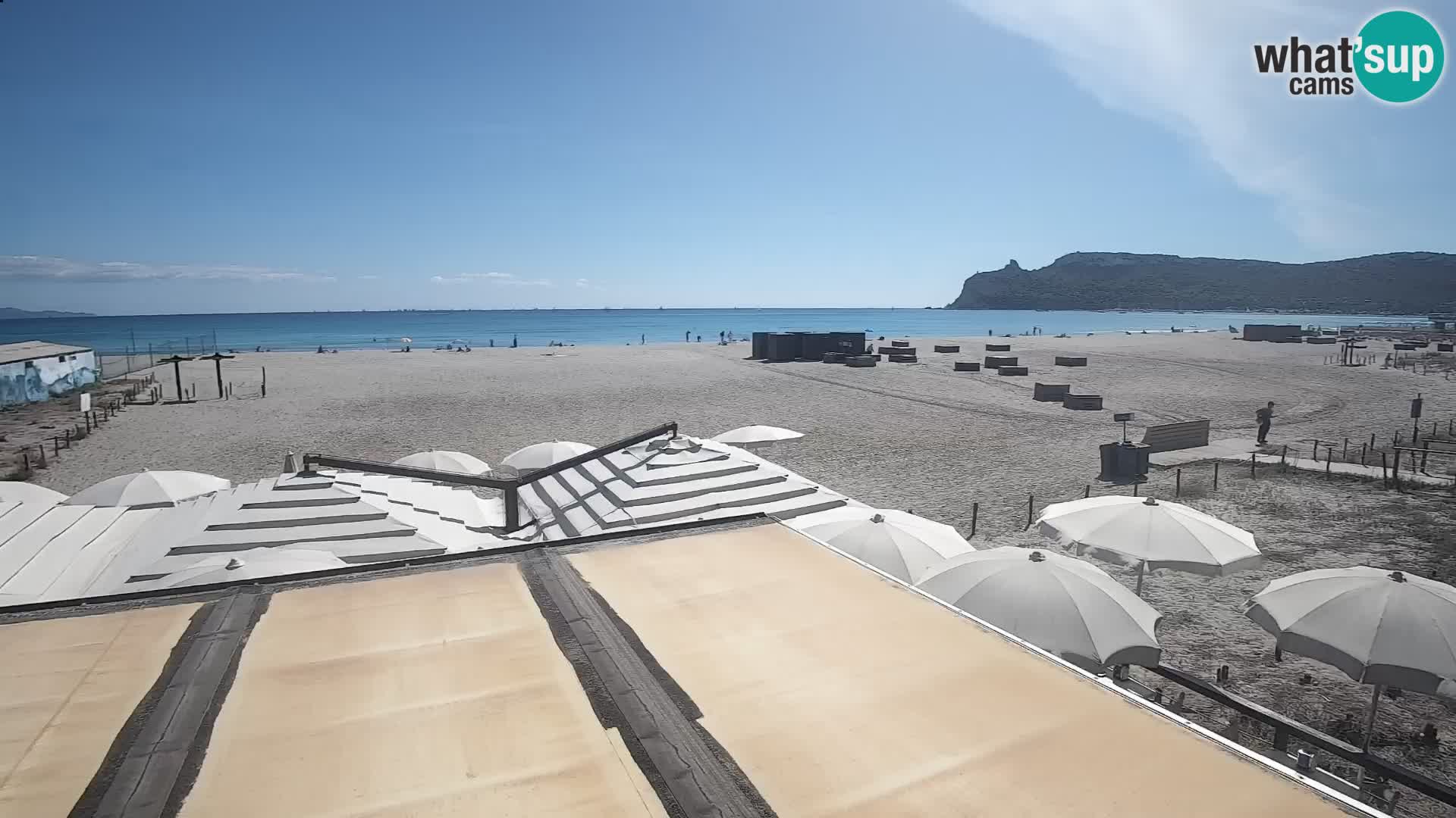 Webcam playa de Poetto | Cagliari | Cerdeña