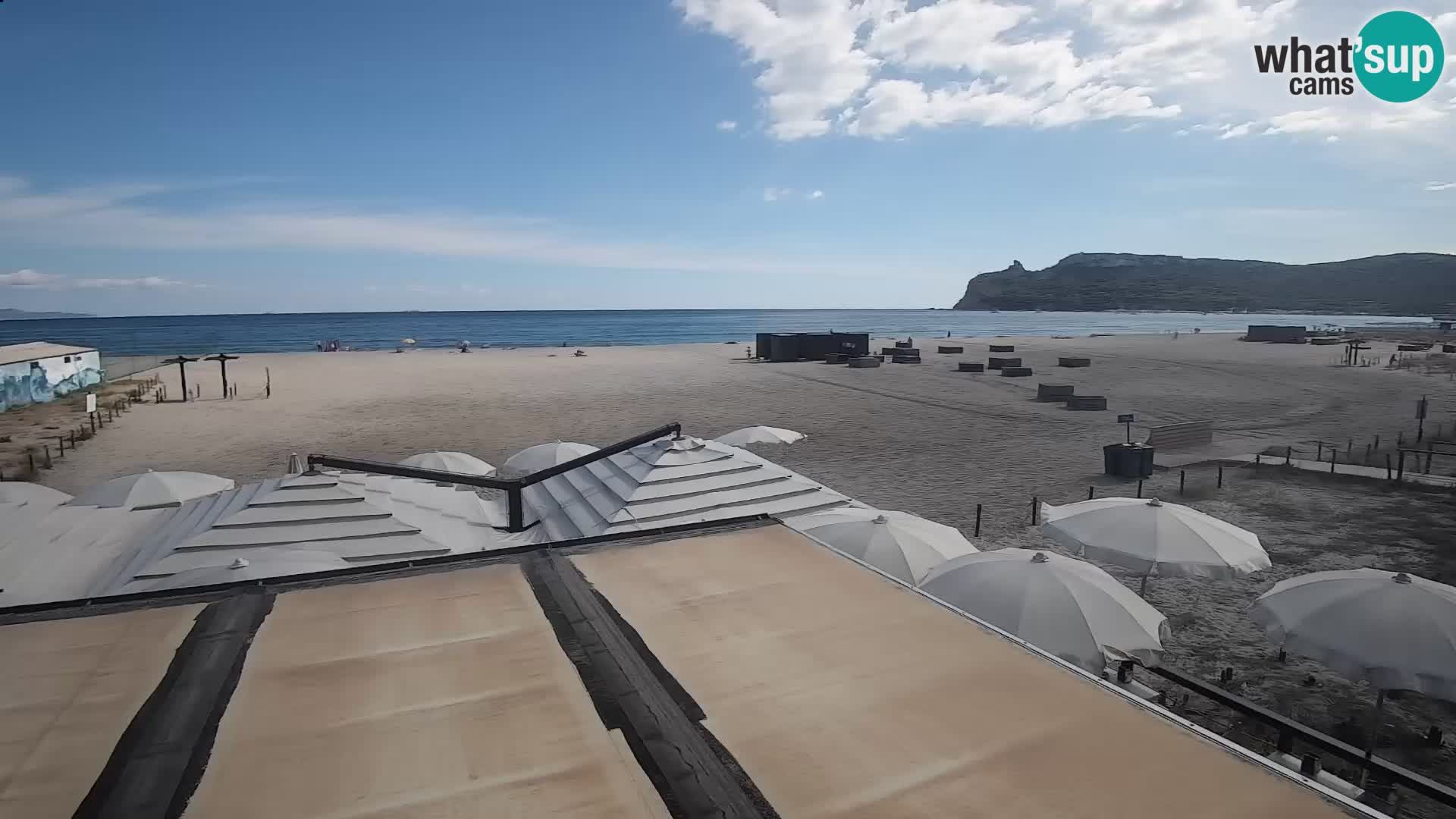 Poetto beach webcam | Cagliari | Sardinia
