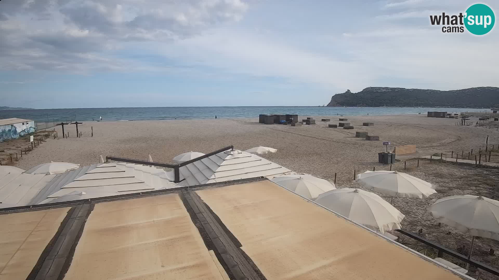Poetto Strand Webcam | Cagliari | Sardinien