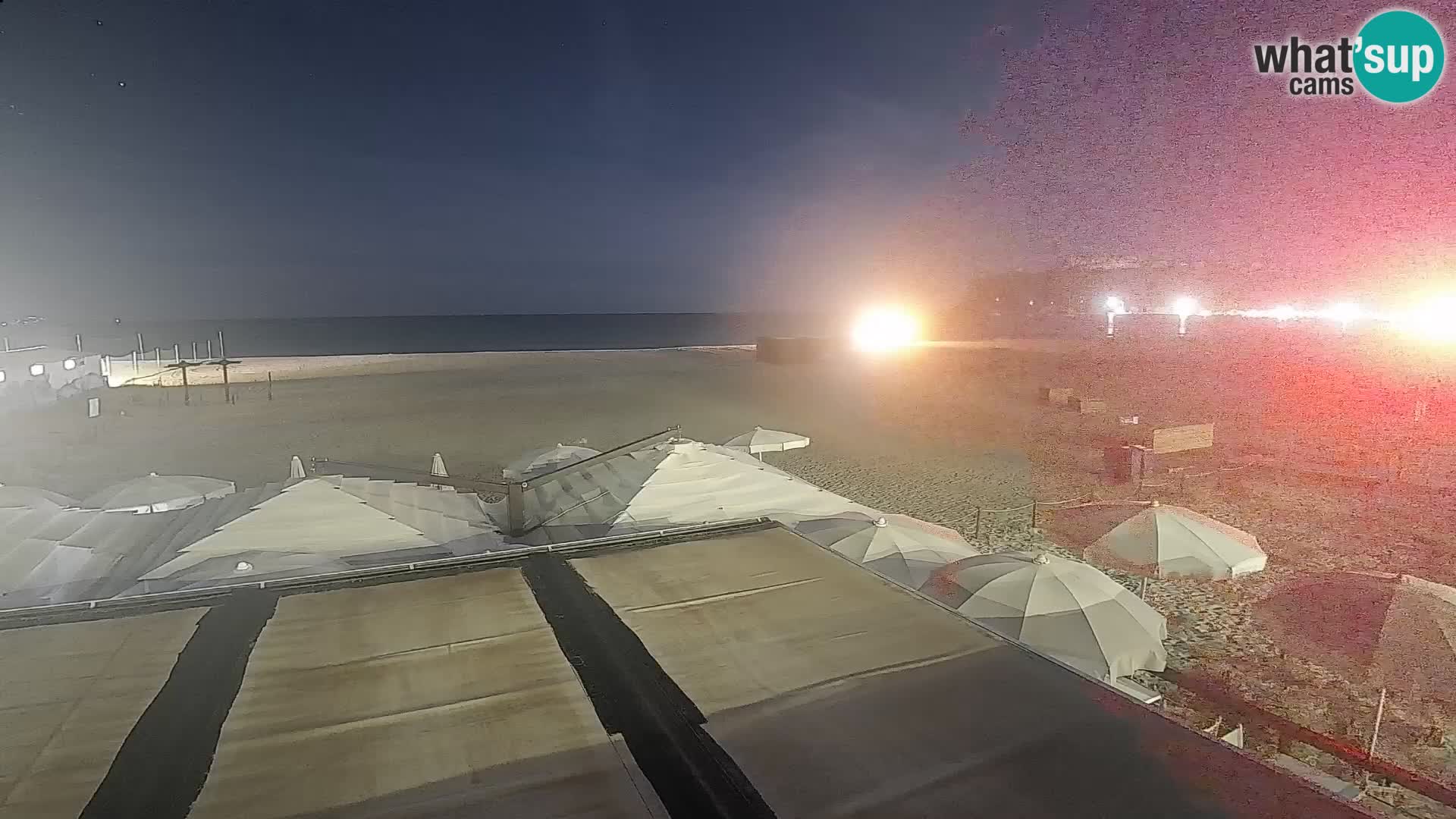 Webcam playa de Poetto | Cagliari | Cerdeña